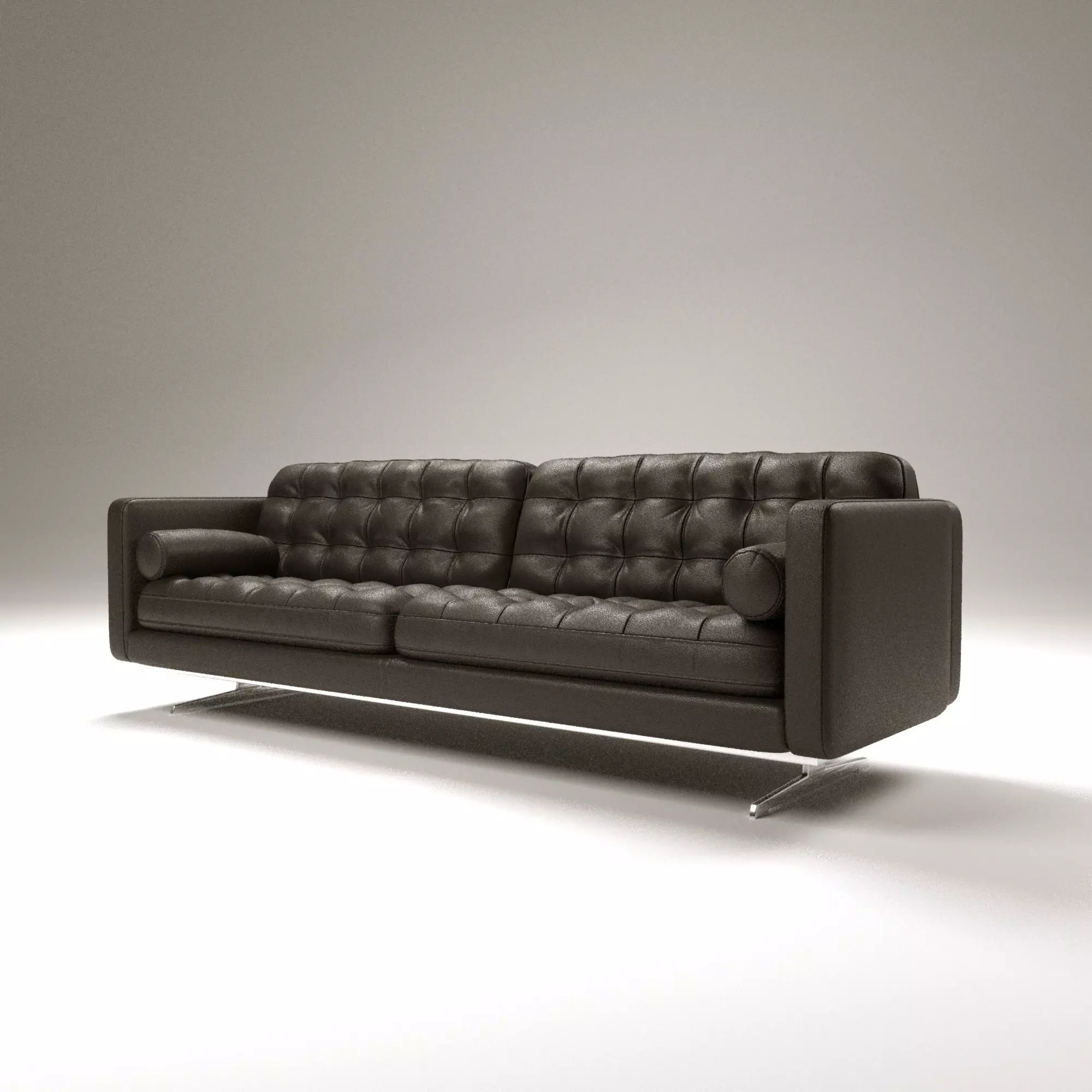 Gran Torino sofa  Low-poly 3D model_0