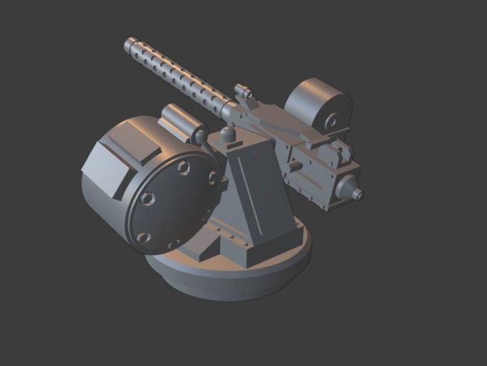 Grimdark Remote Operated Weapon System - GROWS 3D print model_5