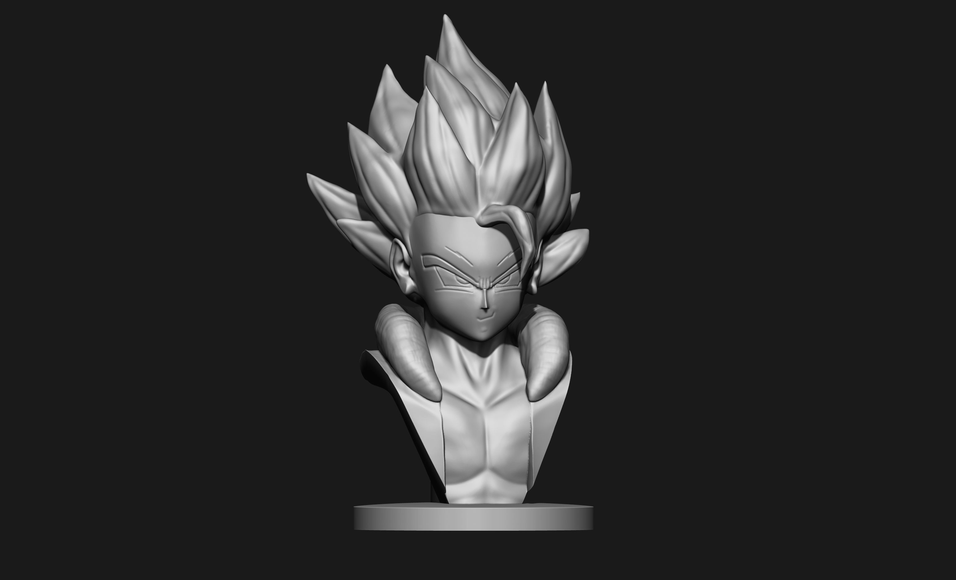 Dragon Ball Gogeta 3D print model_12