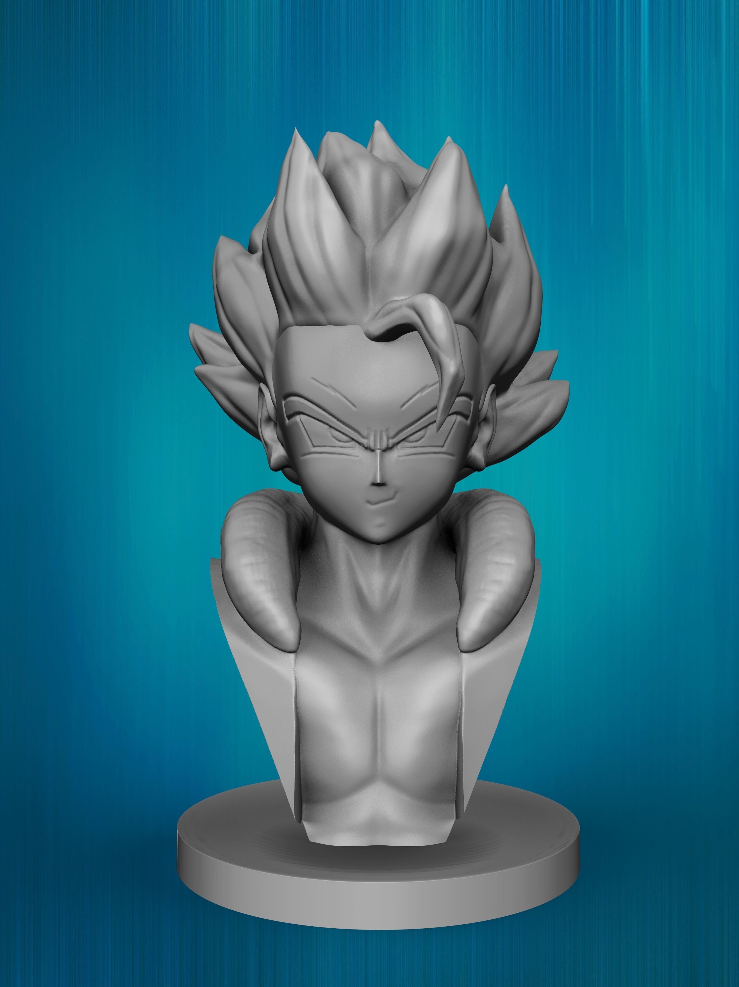 Dragon Ball Gogeta 3D print model_15