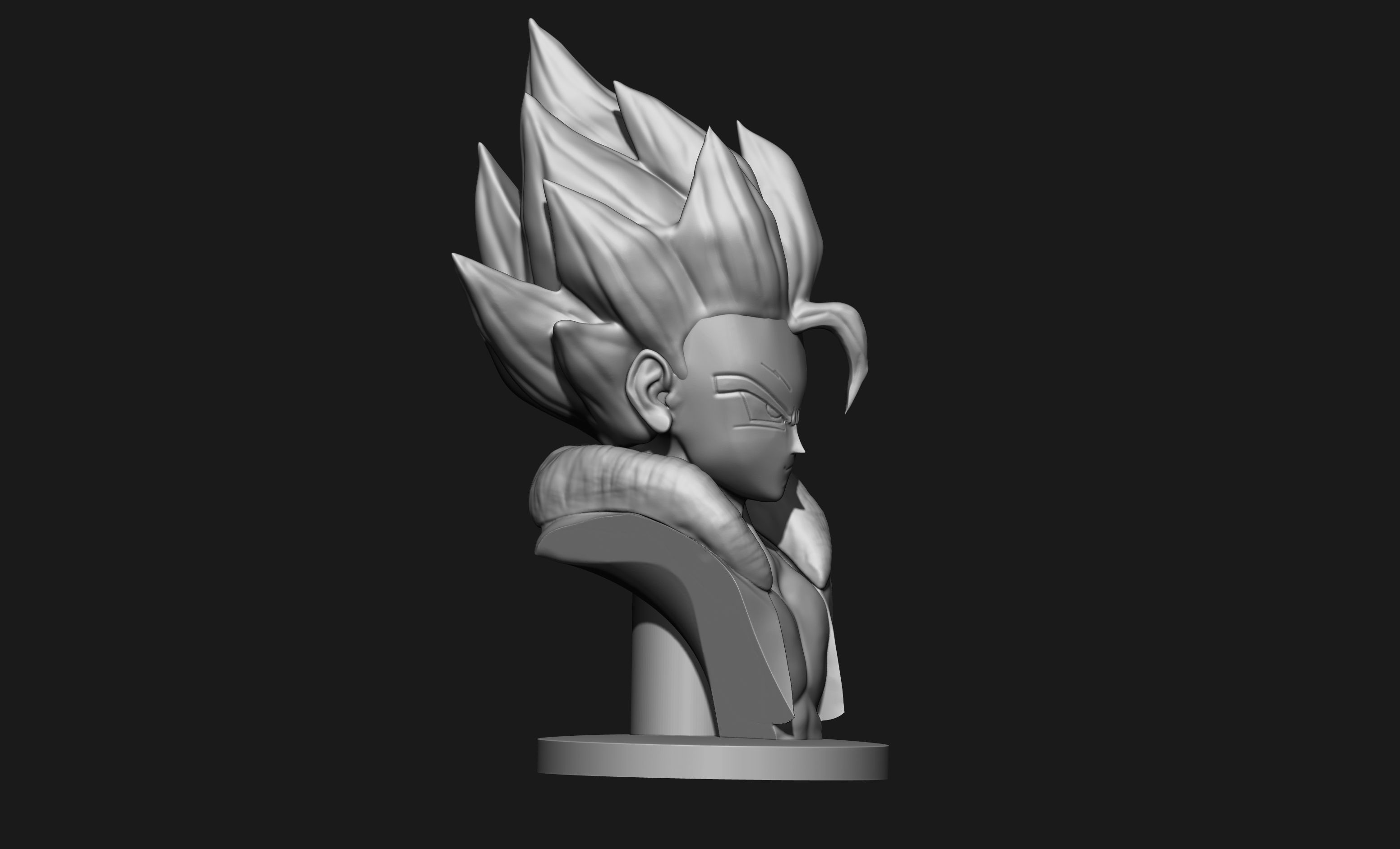 Dragon Ball Gogeta 3D print model_11