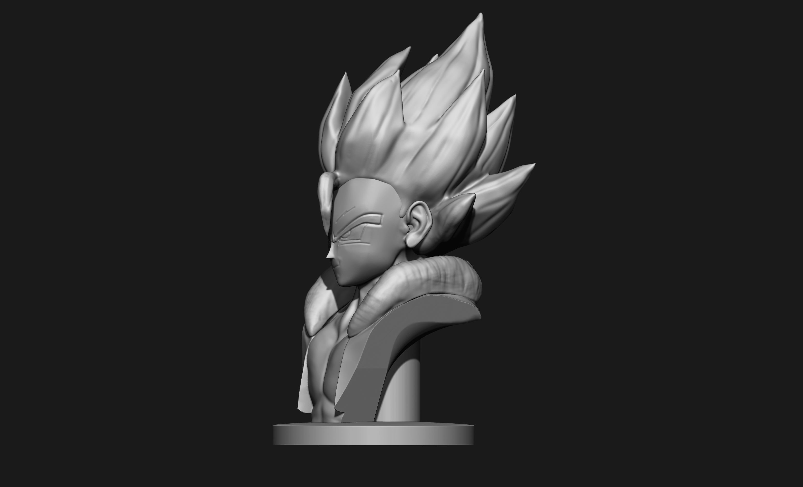 Dragon Ball Gogeta 3D print model_9