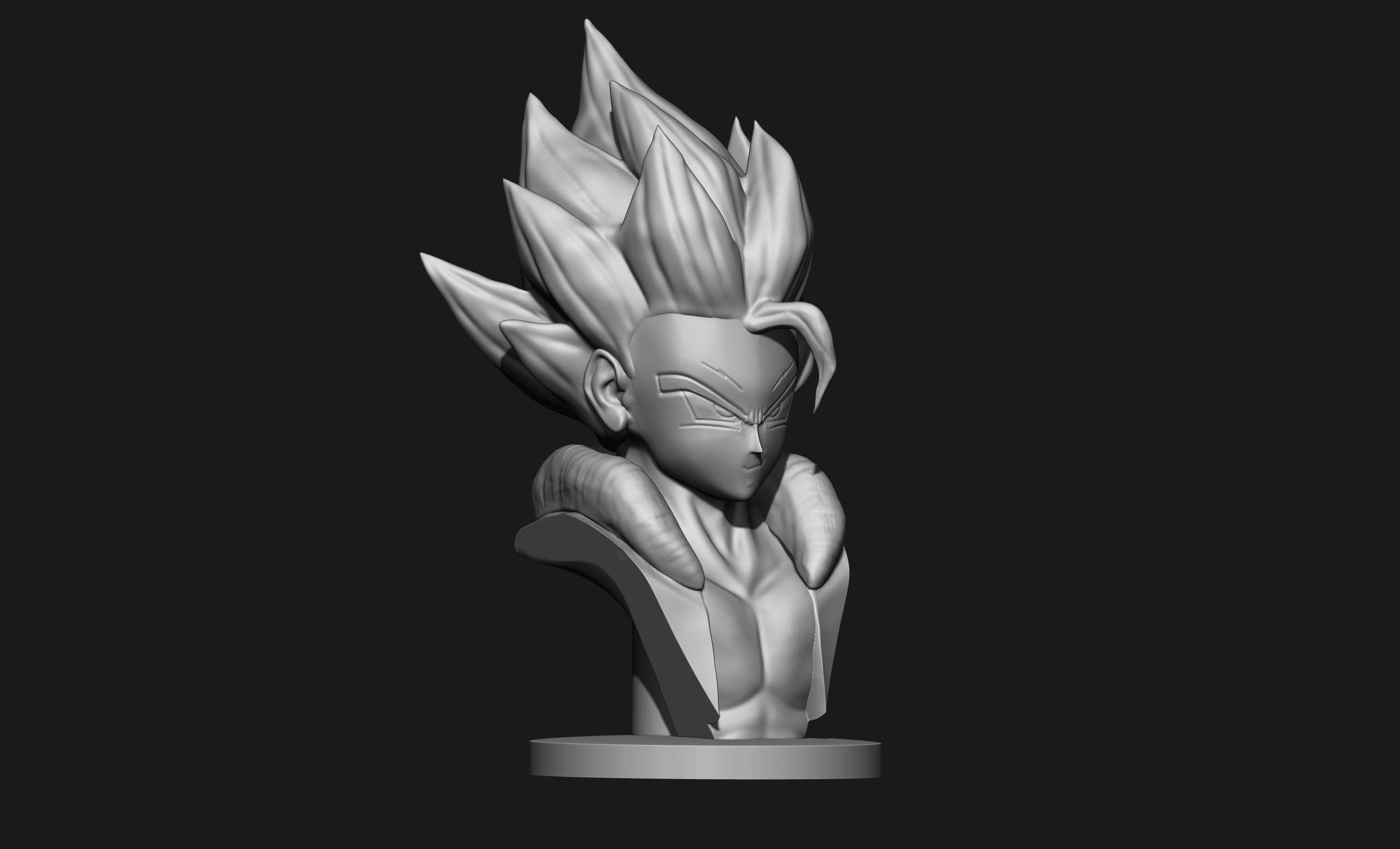 Dragon Ball Gogeta 3D print model_10