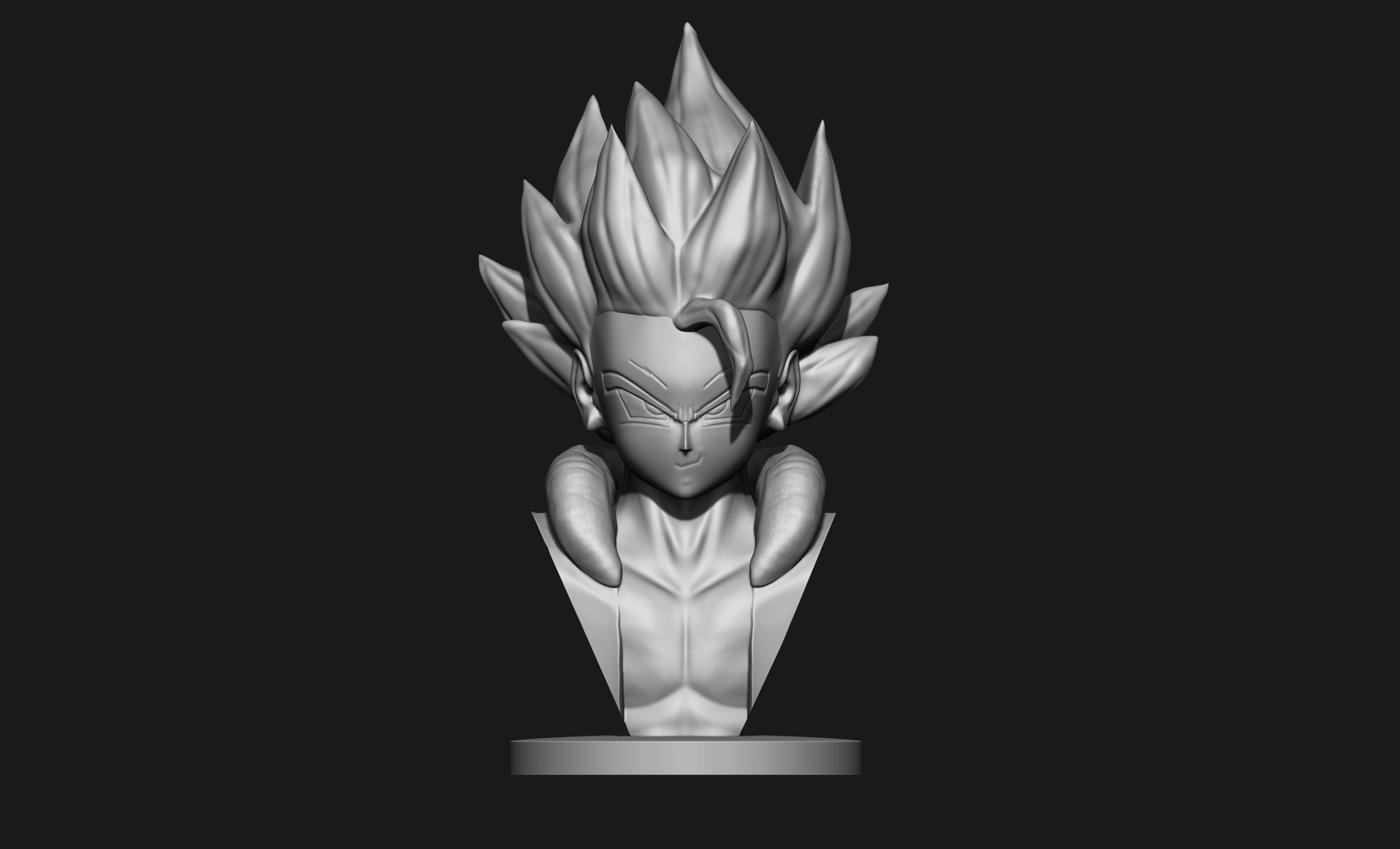Dragon Ball Gogeta 3D print model_4