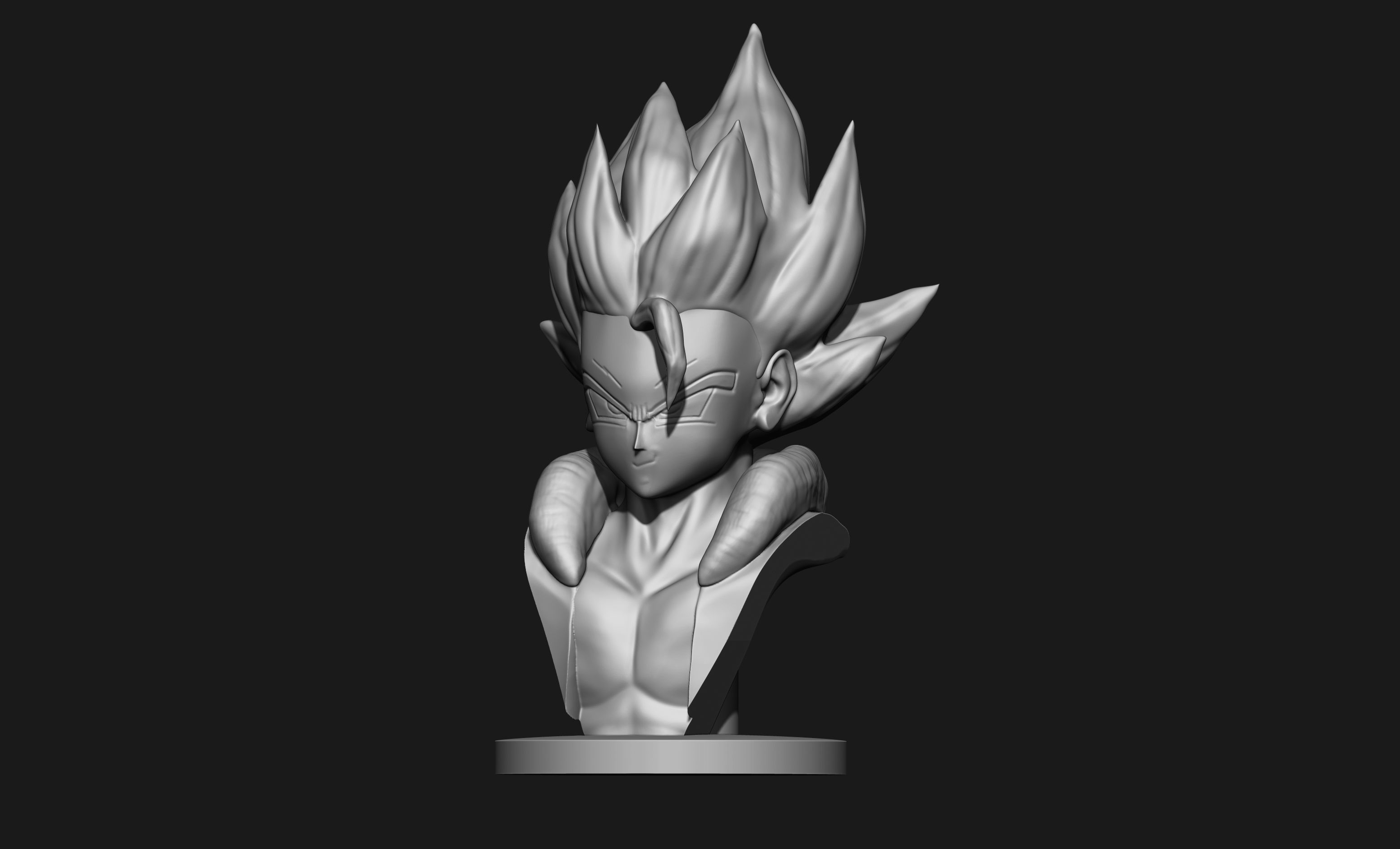 Dragon Ball Gogeta 3D print model_8