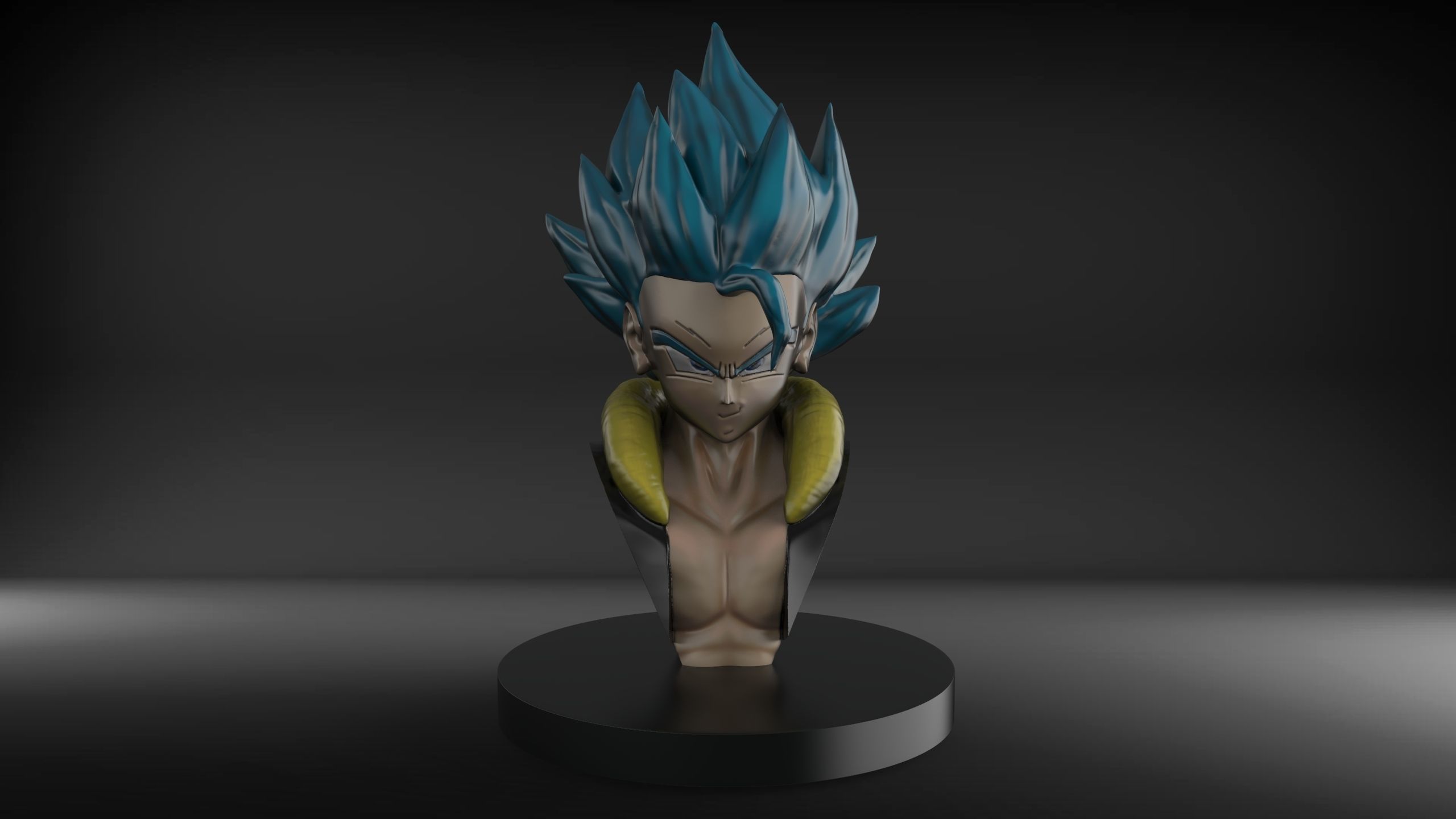 Dragon Ball Gogeta 3D print model_2