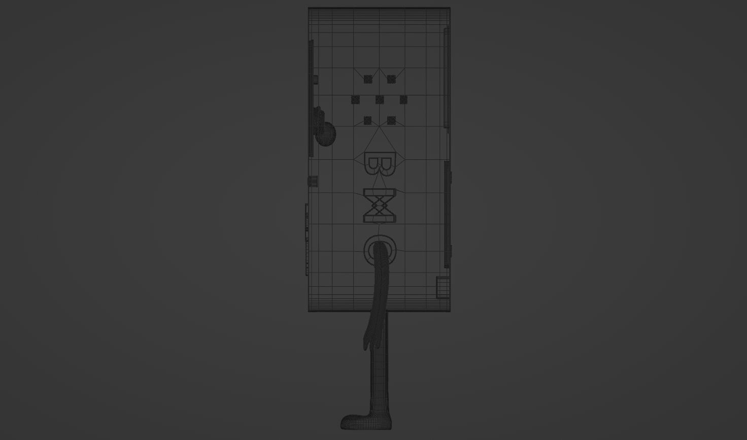 Stylized BMO - BeeMO Low-poly 3D model_13