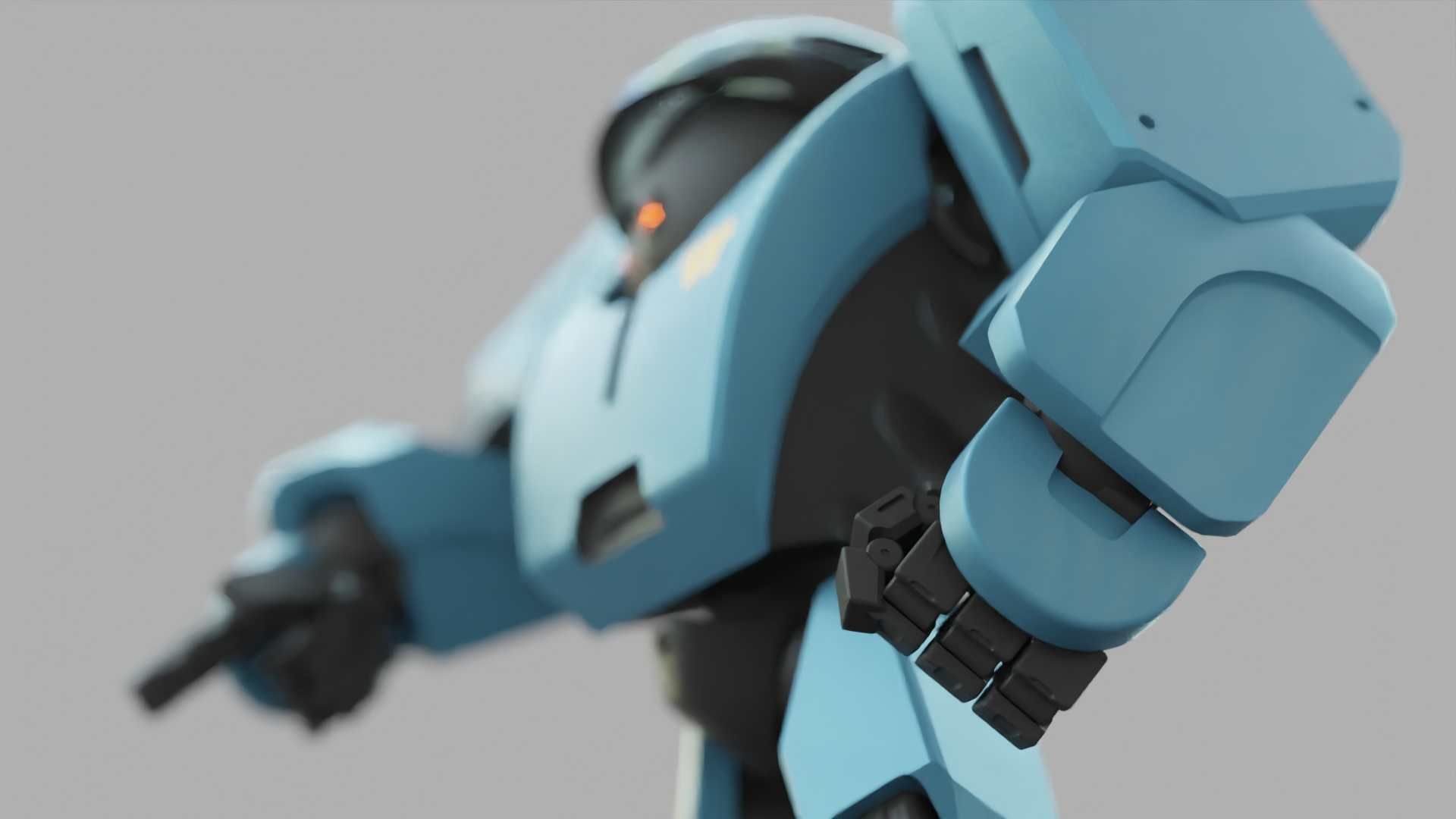 ANDROID M-3000 RIGGED 3D model_24