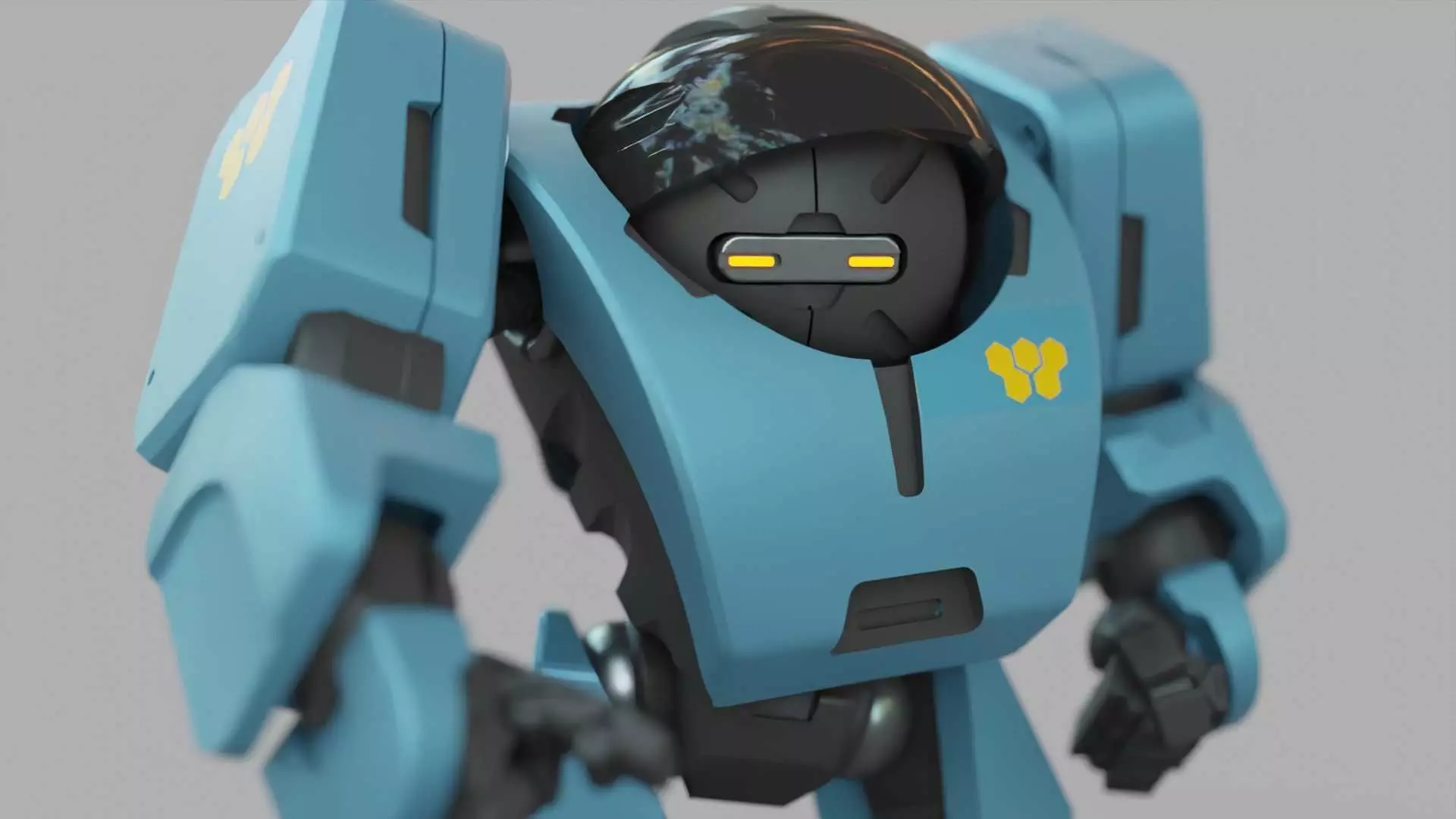 ANDROID M-3000 RIGGED 3D model_0