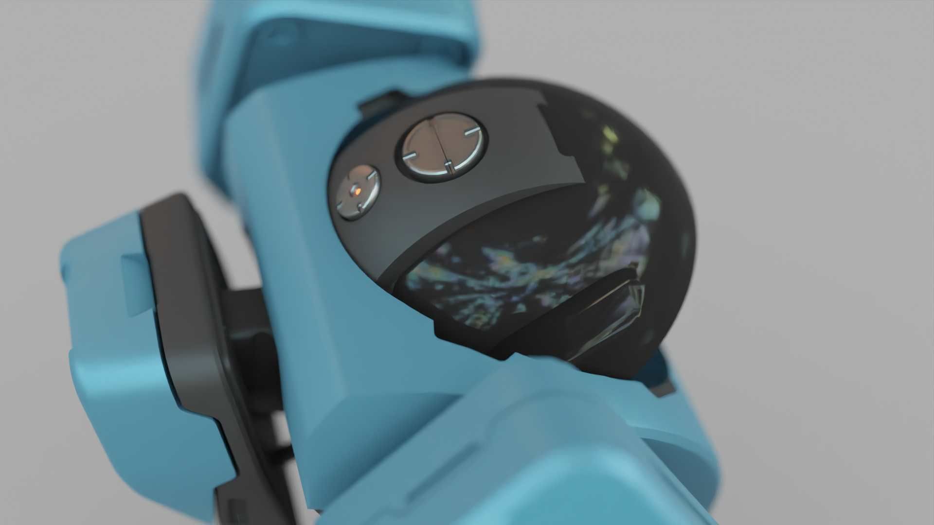 ANDROID M-3000 RIGGED 3D model_27