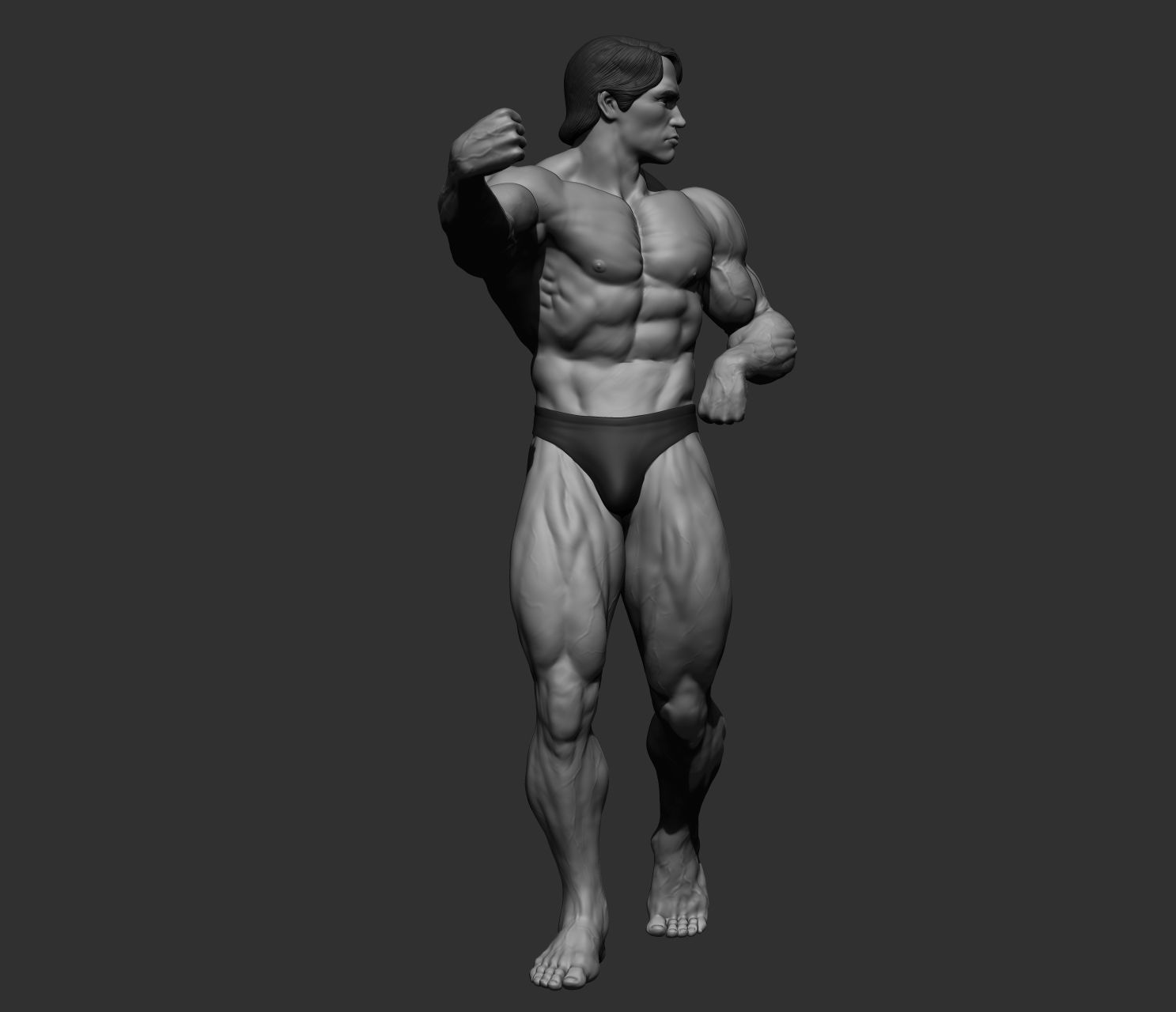 Arnold Schwarzenegger 3D model_37