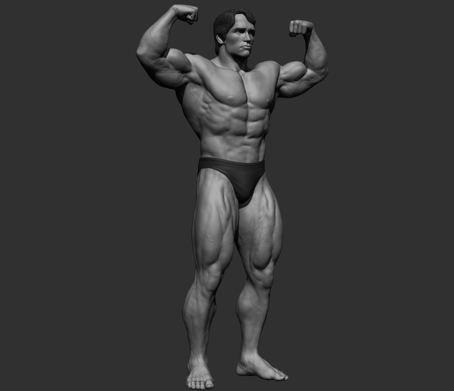 Arnold Schwarzenegger 3D model_8