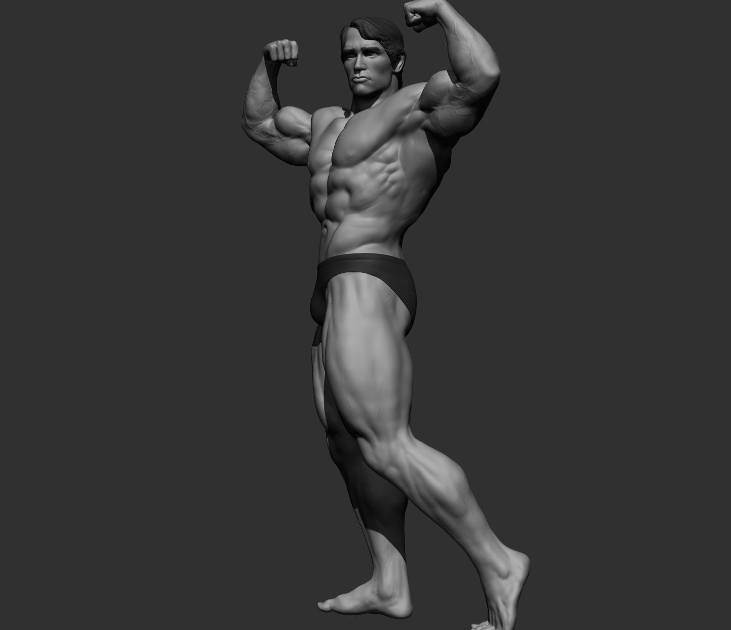 Arnold Schwarzenegger 3D model_12