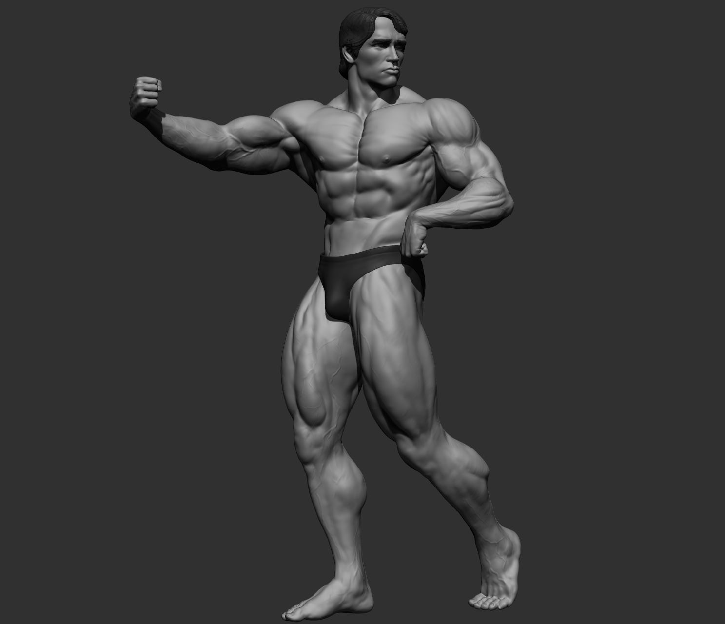 Arnold Schwarzenegger 3D model_38