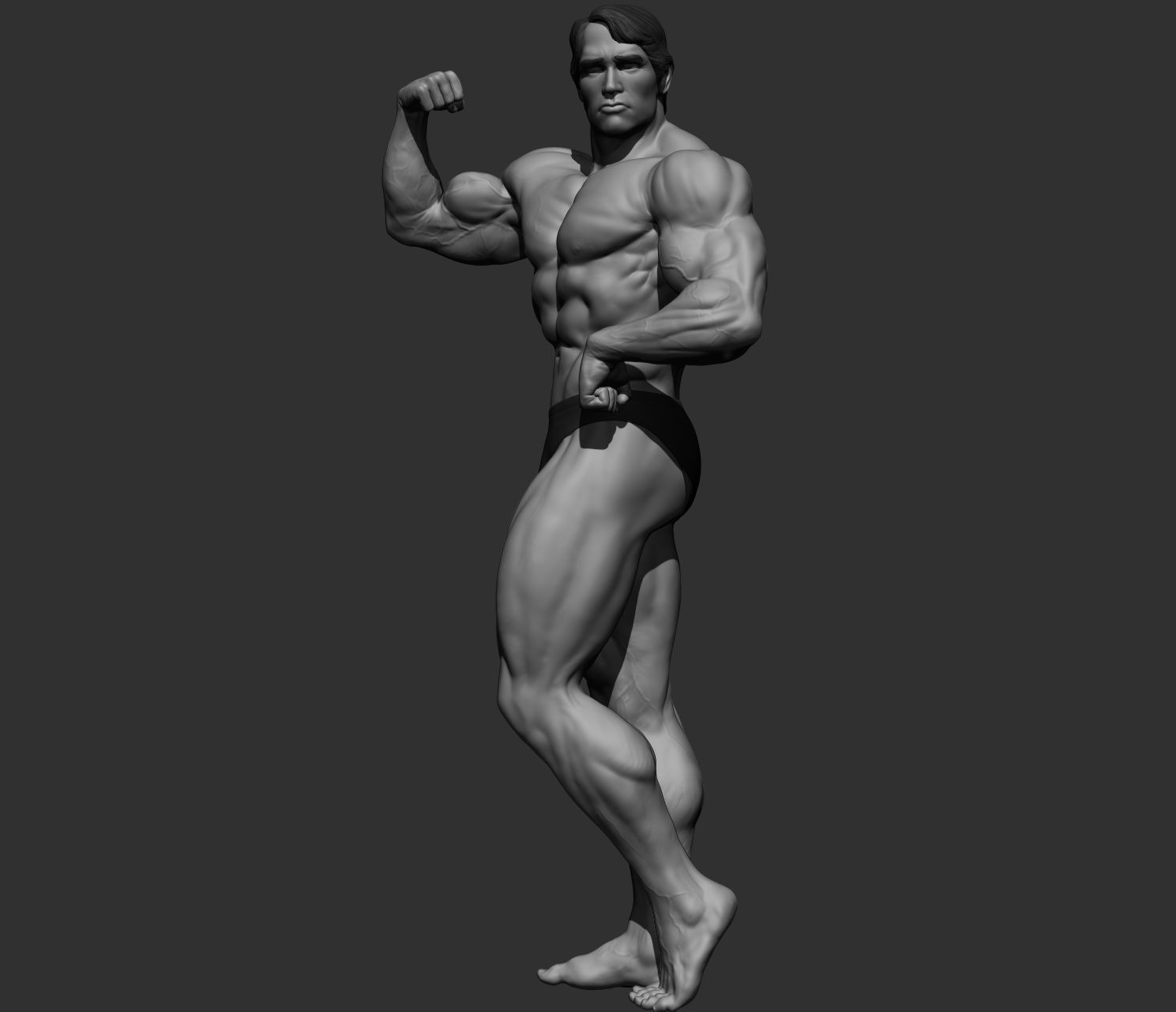 Arnold Schwarzenegger 3D model_24