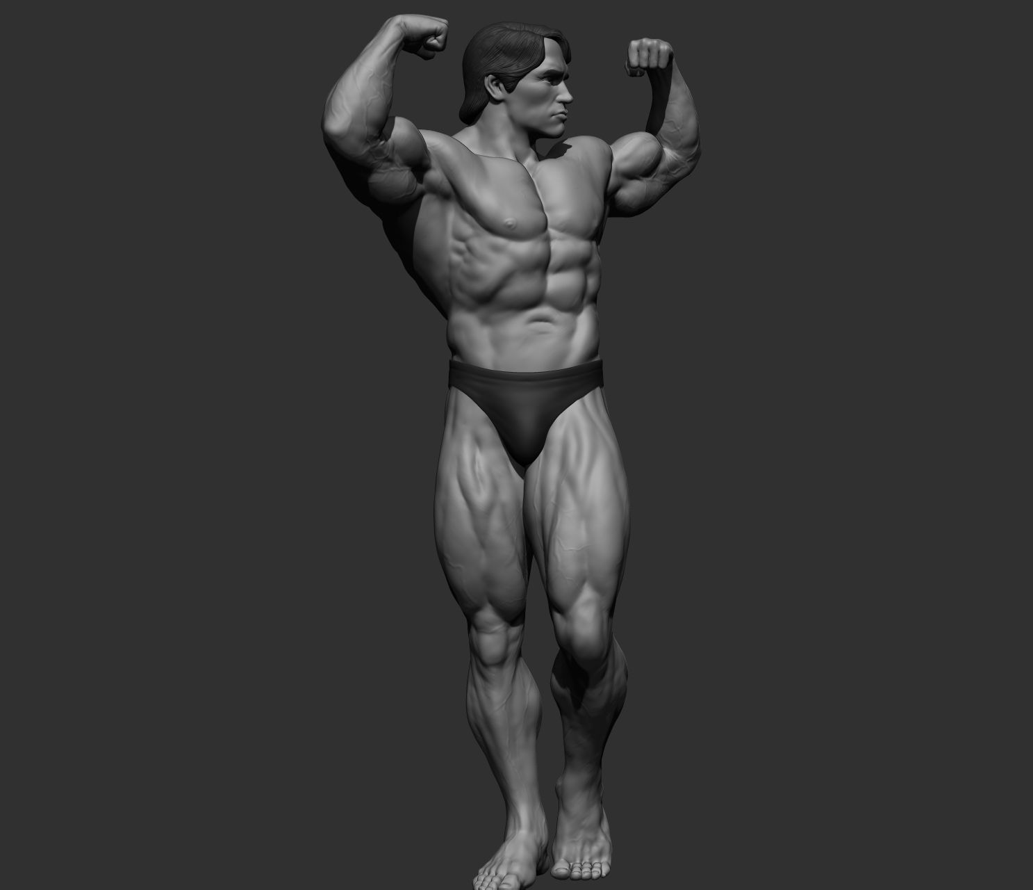 Arnold Schwarzenegger 3D model_17