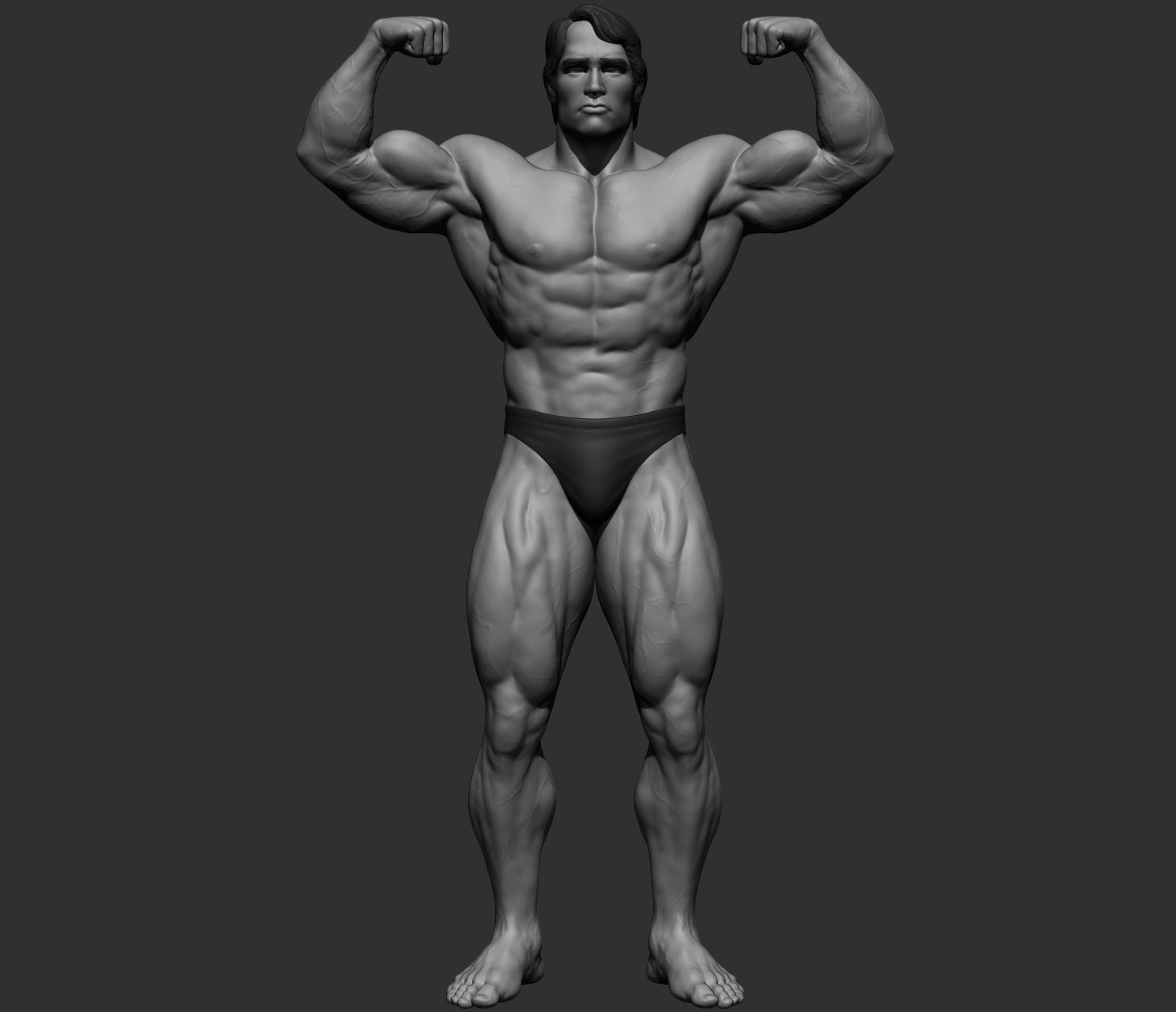 Arnold Schwarzenegger 3D model_2