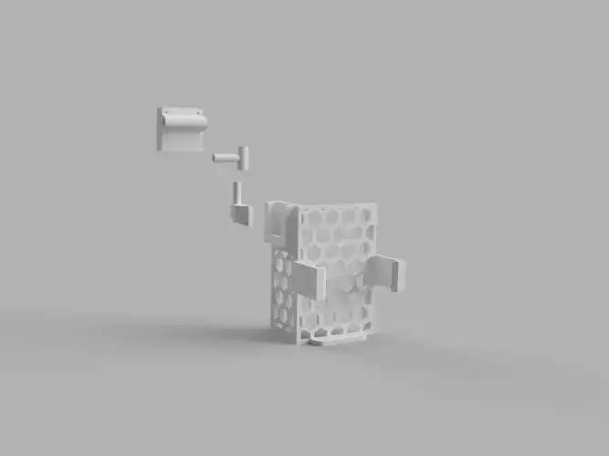 Anycubic i3 Mega and i3 Mega Pro raspberry Pi mount