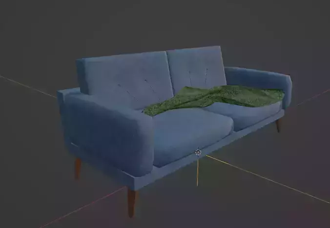 Blue Sofa