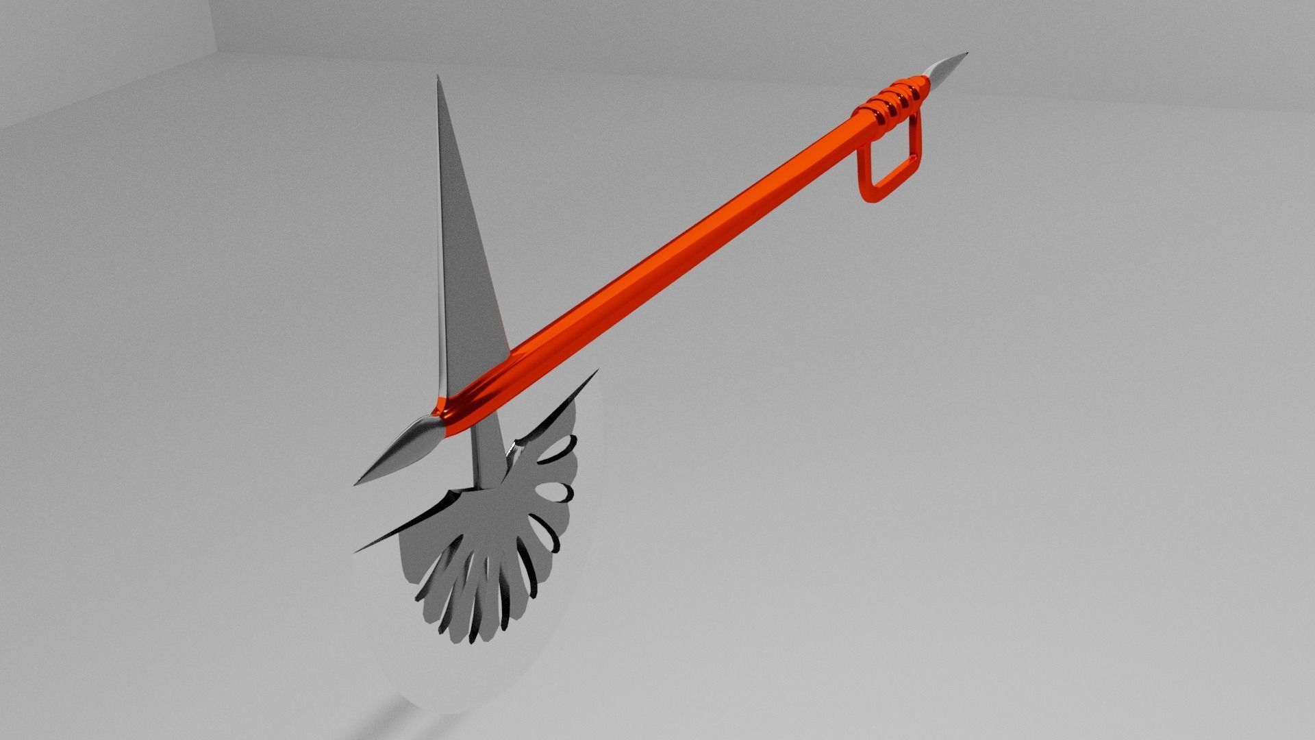ax weapon Free low-poly 3D model_2