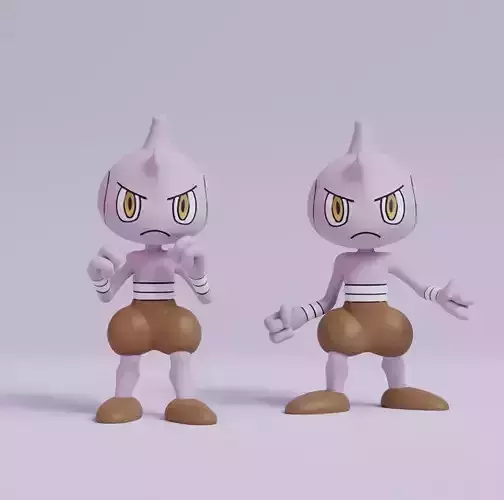 Pokemon - Tyrogue with 2 poses