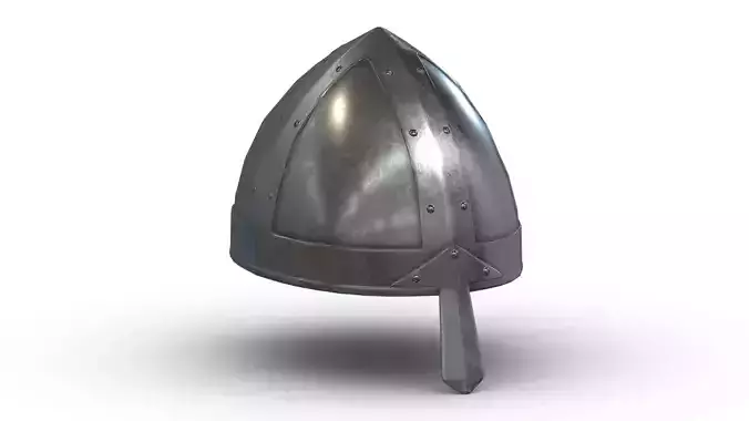 Medieval helmet 05 Low Poly PBR Realistic