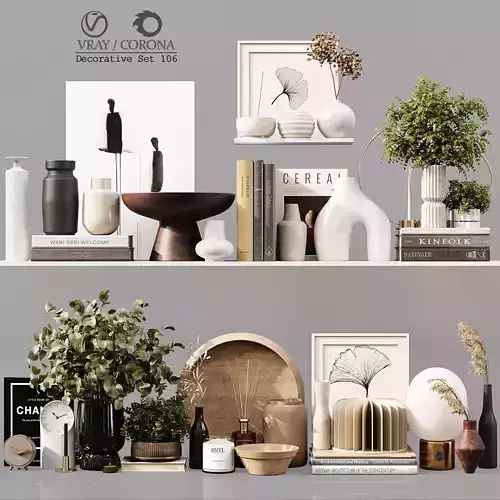 Decorative Set 106 3D model