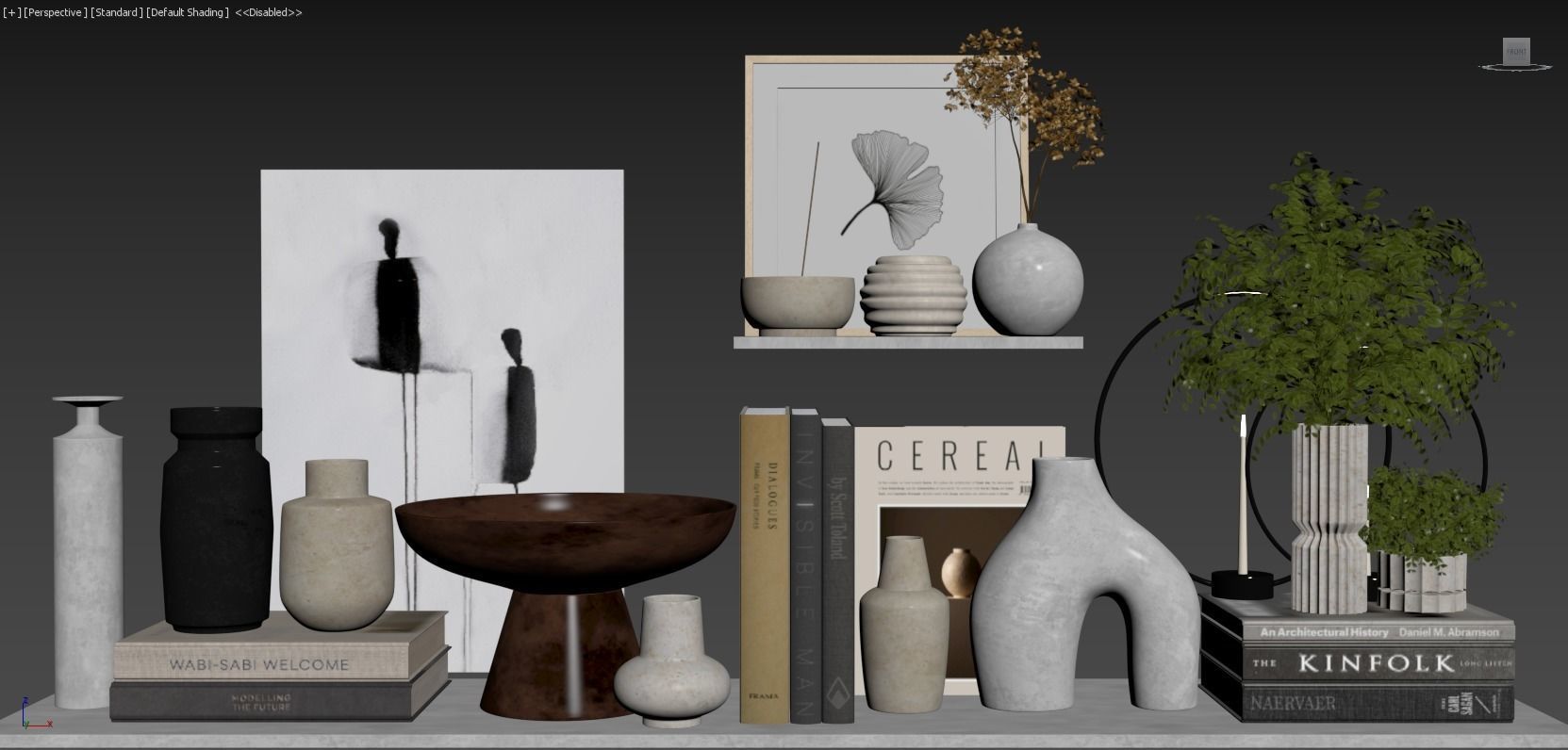 Decorative Set 106 3D model_9