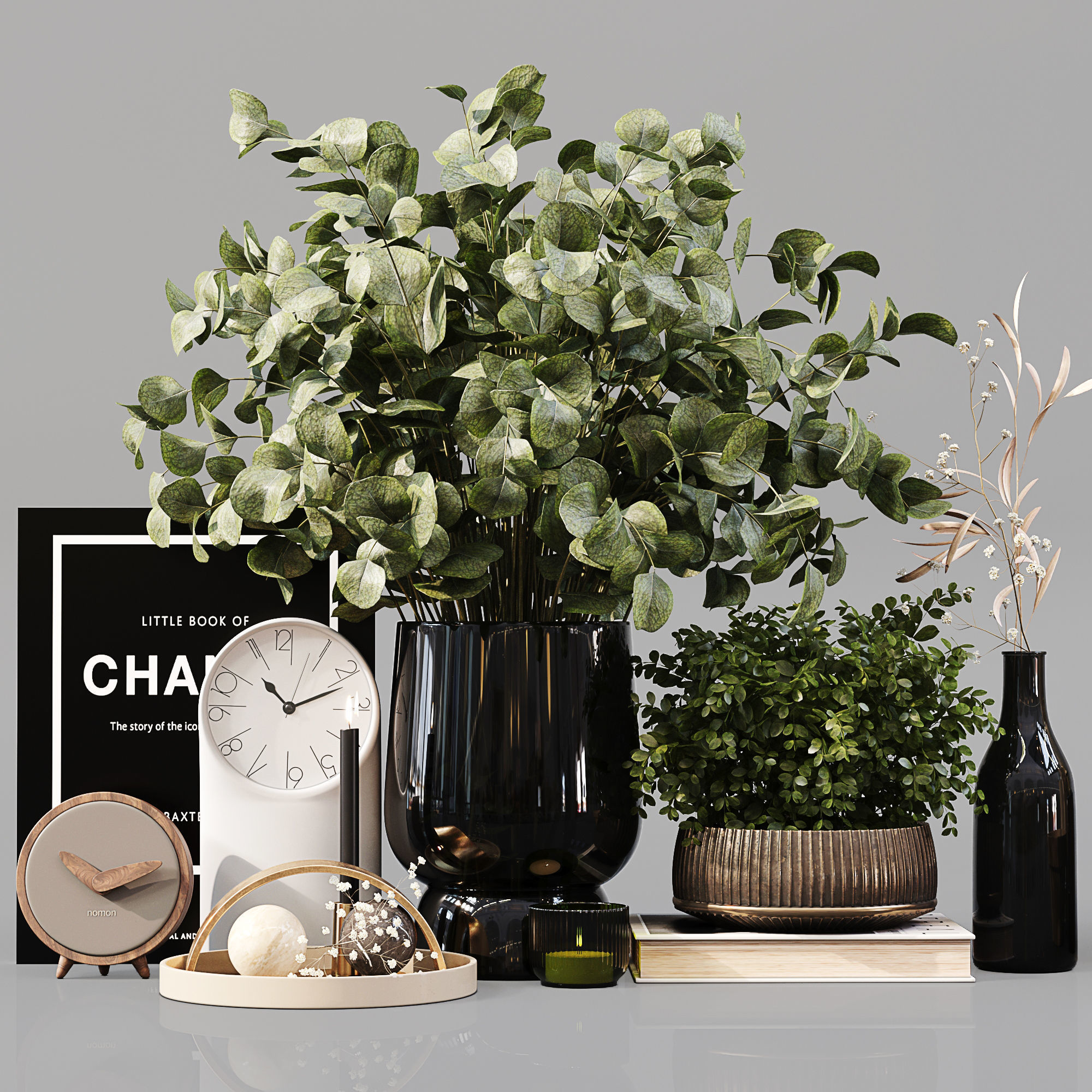 Decorative Set 106 3D model_14