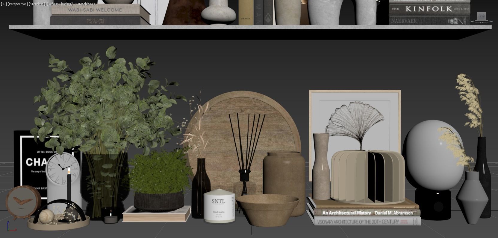 Decorative Set 106 3D model_8