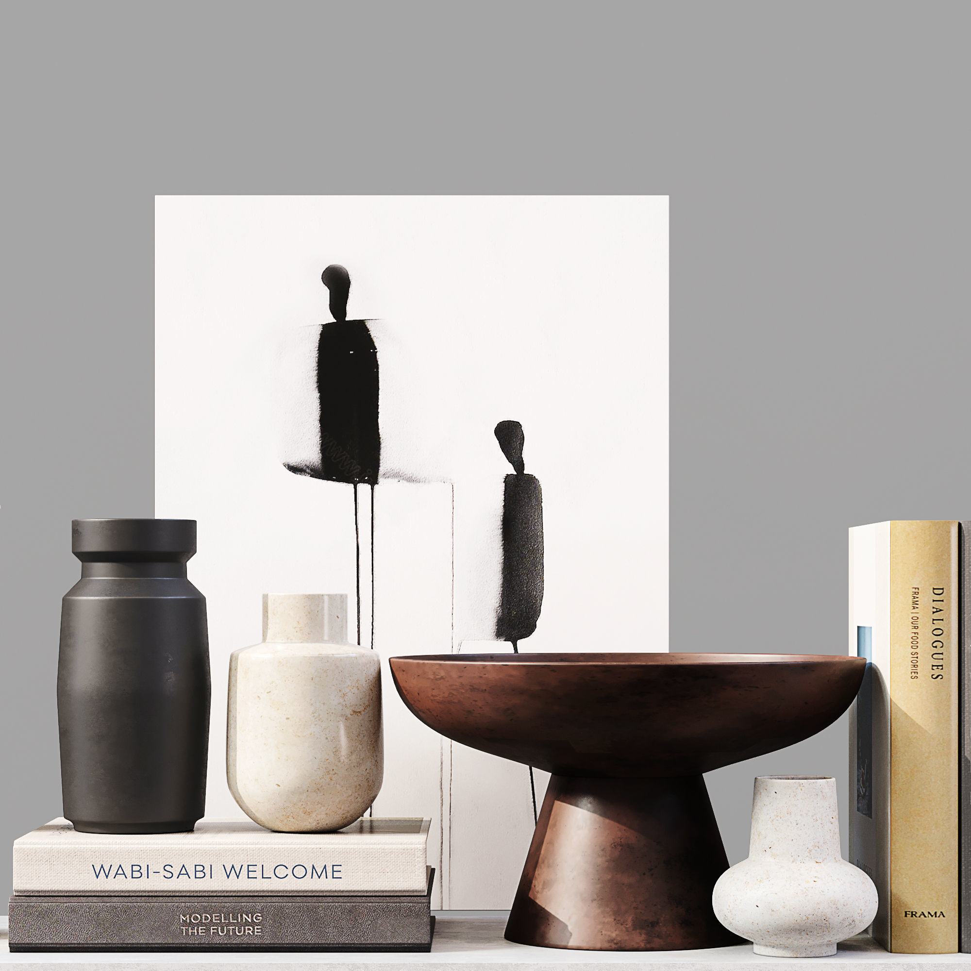 Decorative Set 106 3D model_4