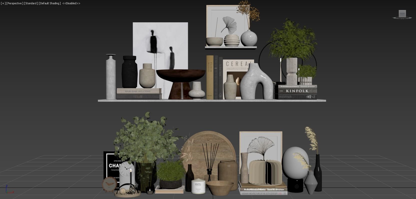 Decorative Set 106 3D model_7