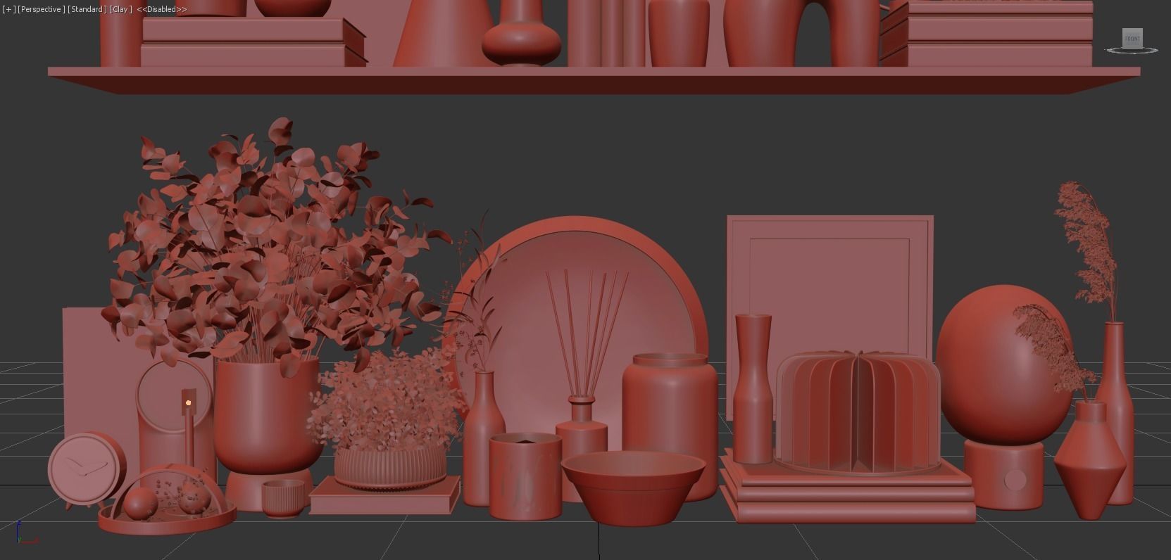 Decorative Set 106 3D model_12