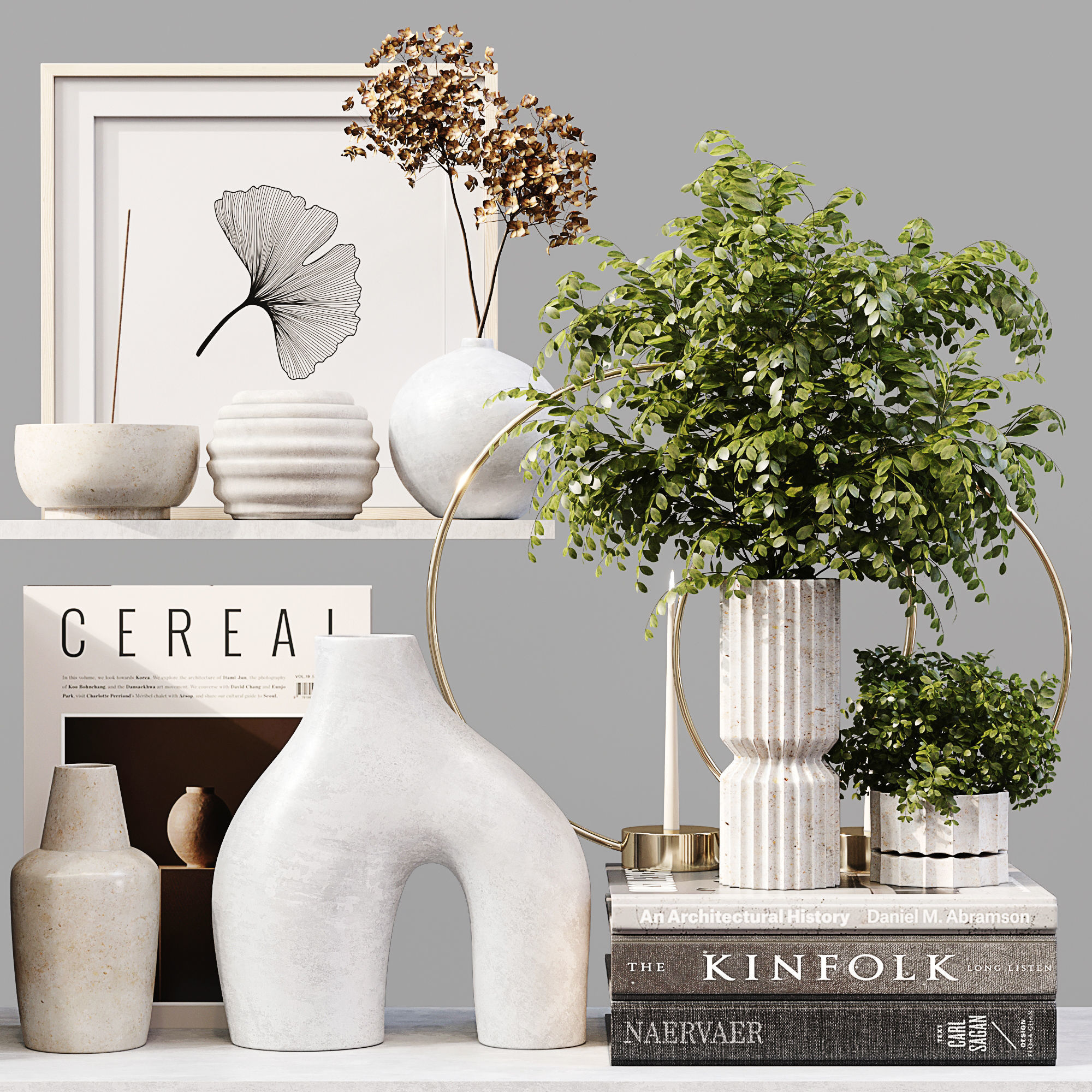 Decorative Set 106 3D model_15