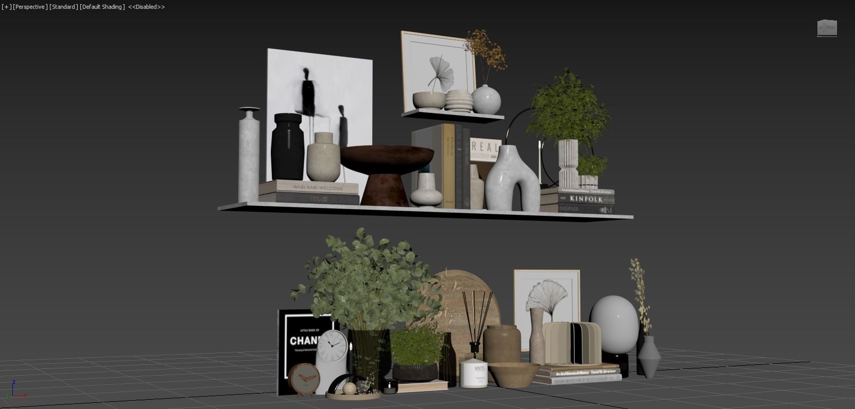 Decorative Set 106 3D model_10