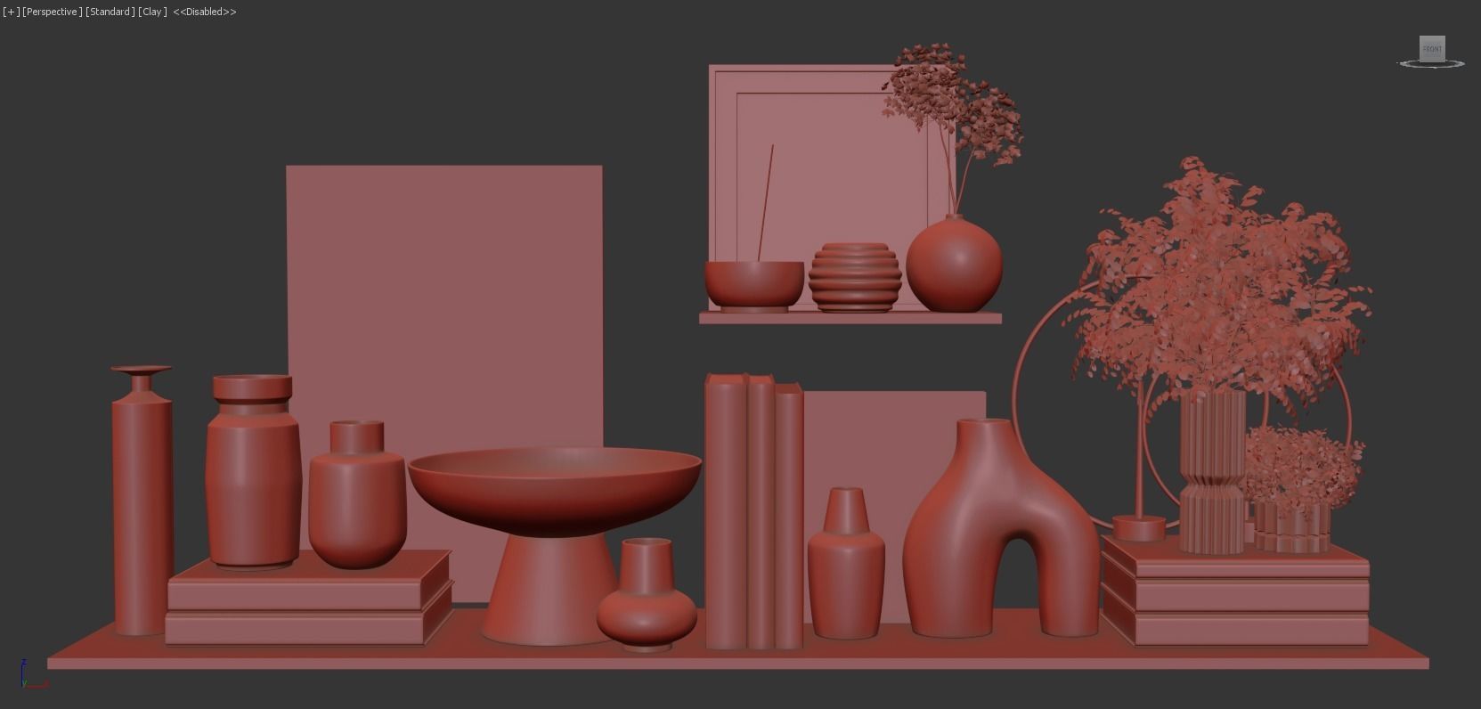Decorative Set 106 3D model_13