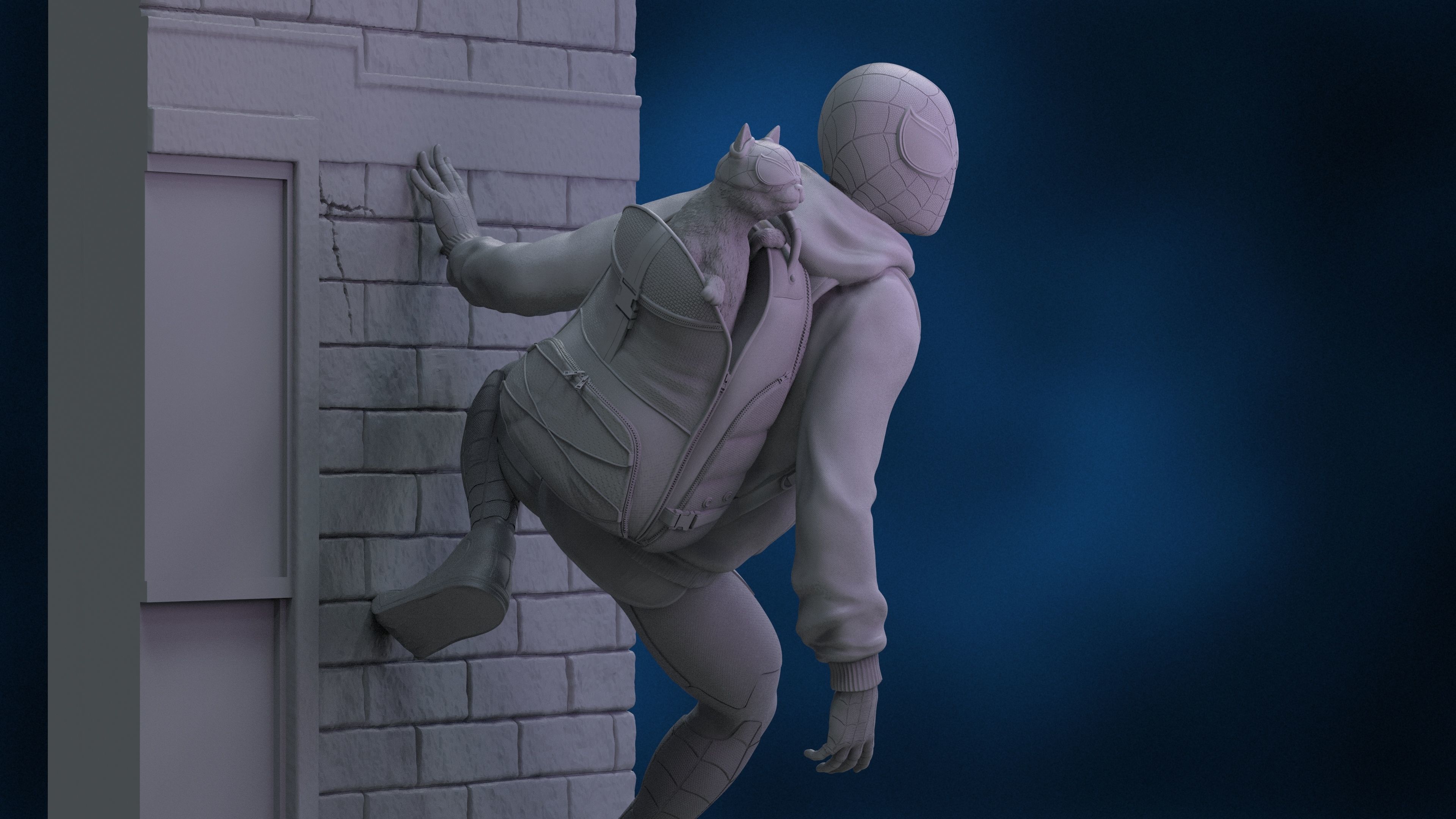 Spider-Man   -   Miles Morales 3D print model_7