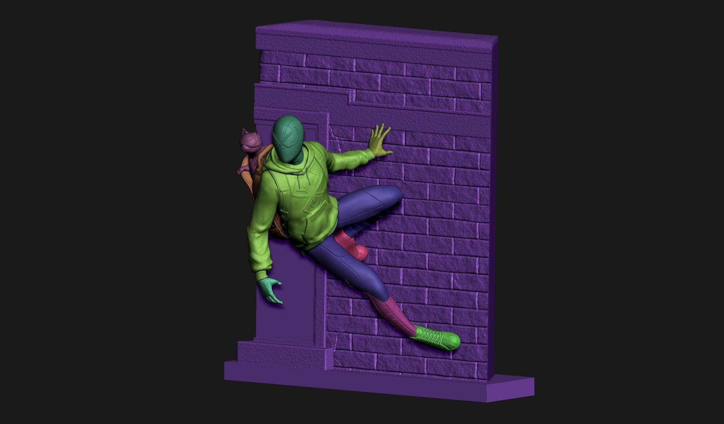 Spider-Man   -   Miles Morales 3D print model_6