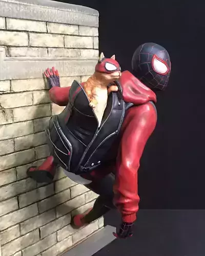 Spider-Man   -   Miles Morales 3D print model