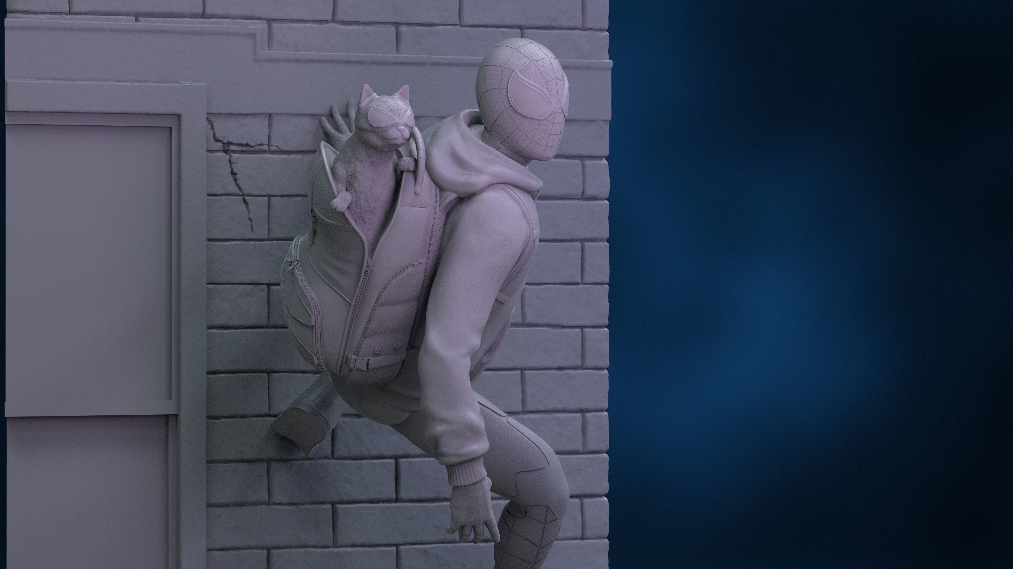 Spider-Man   -   Miles Morales 3D print model_8