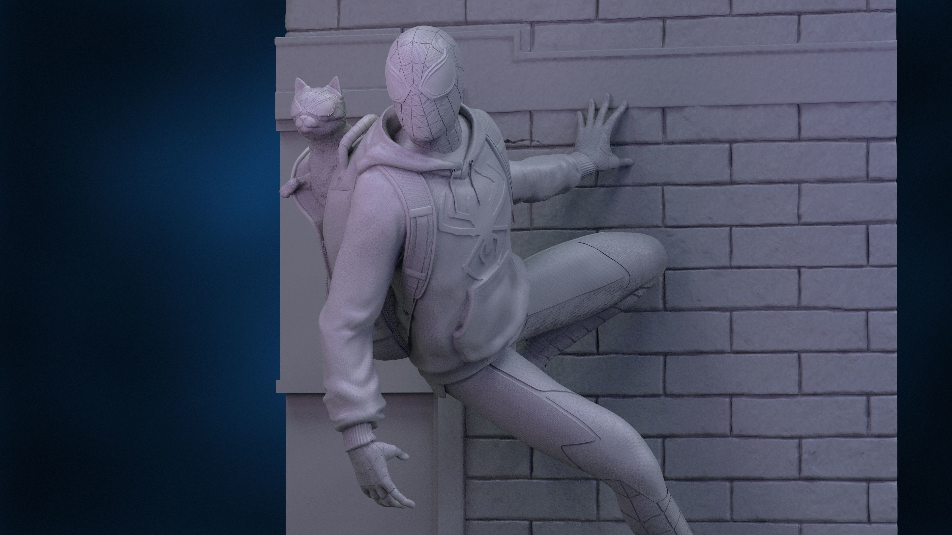 Spider-Man   -   Miles Morales 3D print model_9