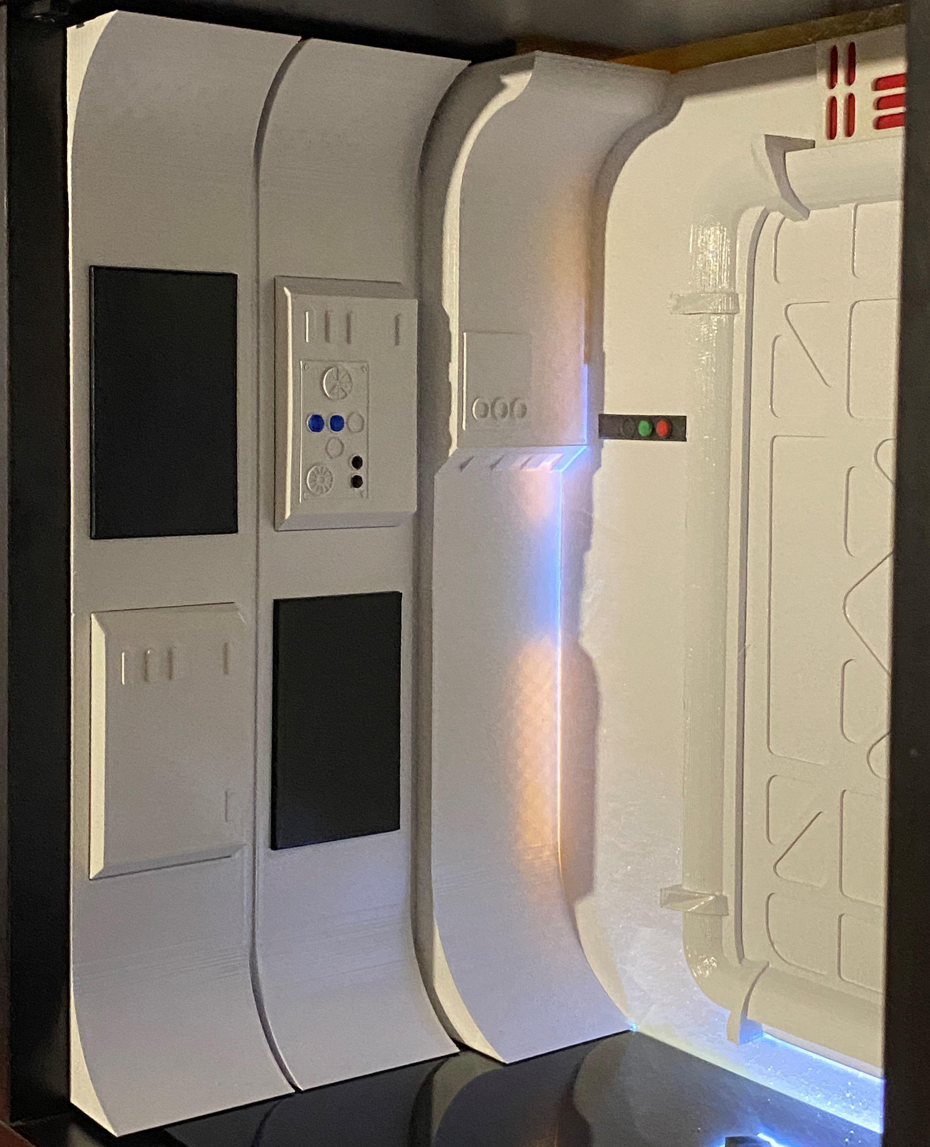 STAR WARS TANTIVE IV DIORAMA 3D print model_2