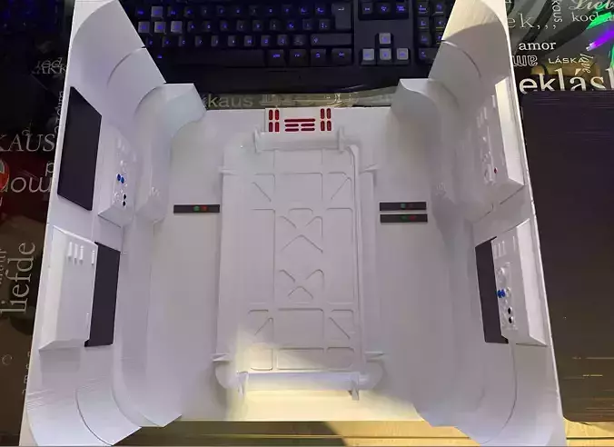 STAR WARS TANTIVE IV DIORAMA 3D print model