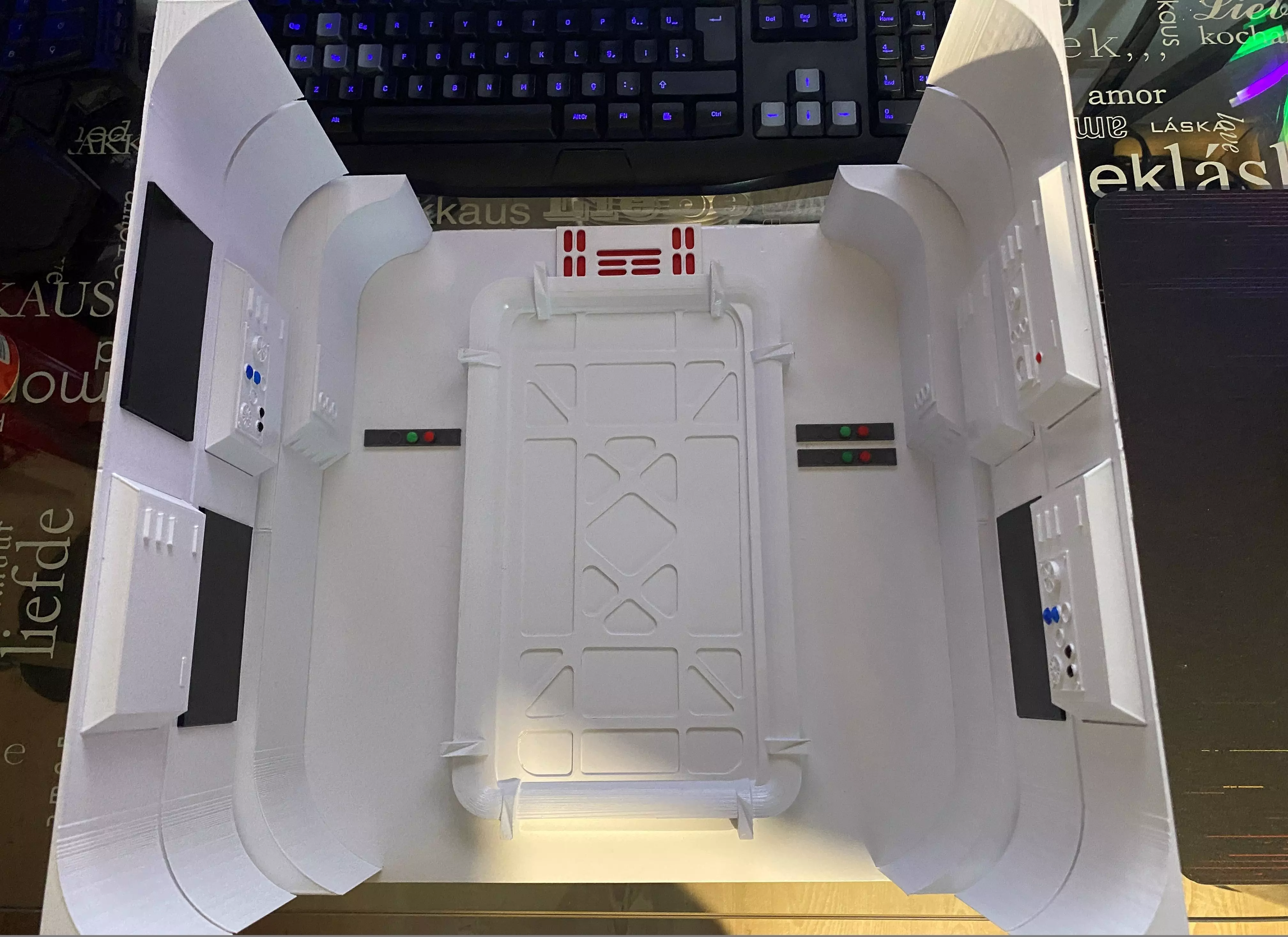 STAR WARS TANTIVE IV DIORAMA 3D print model_0