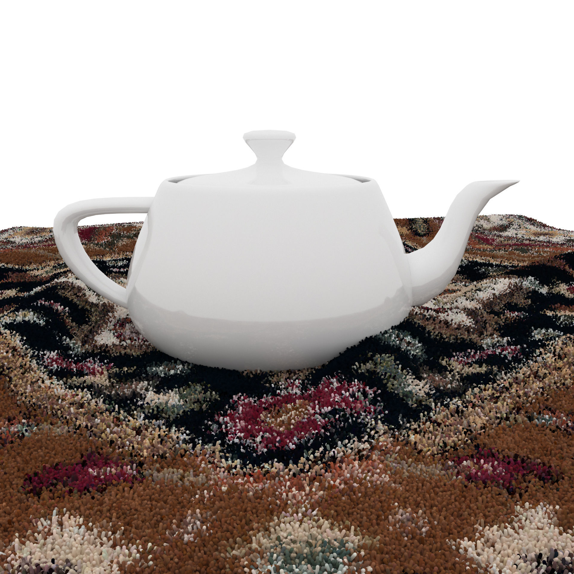 Rugs No 768 Low-poly 3D model_6