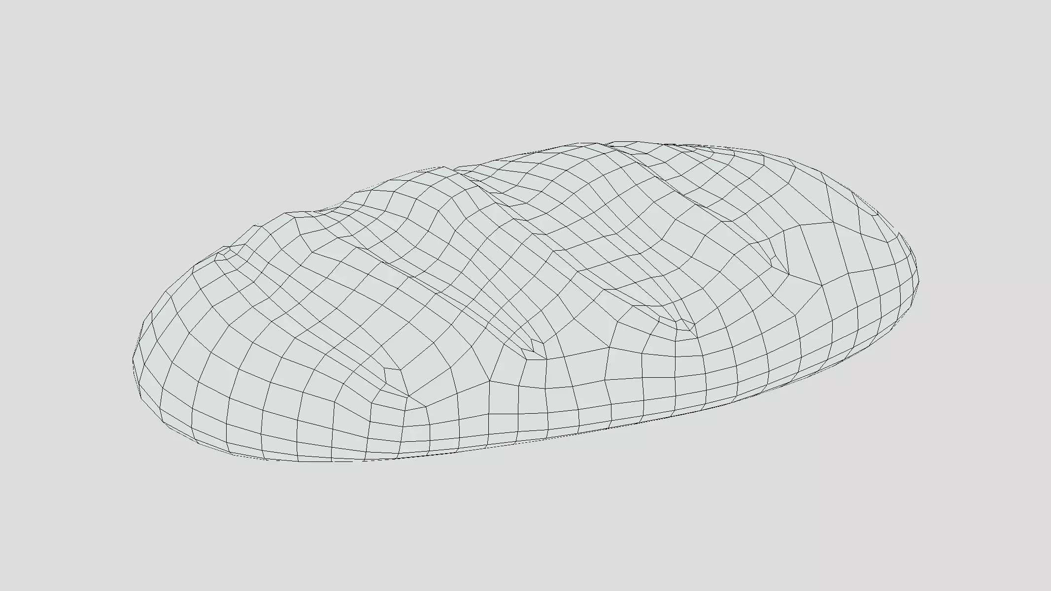 Supermarket Bread 02 Low Poly PBR Realistic Low-poly 3D model