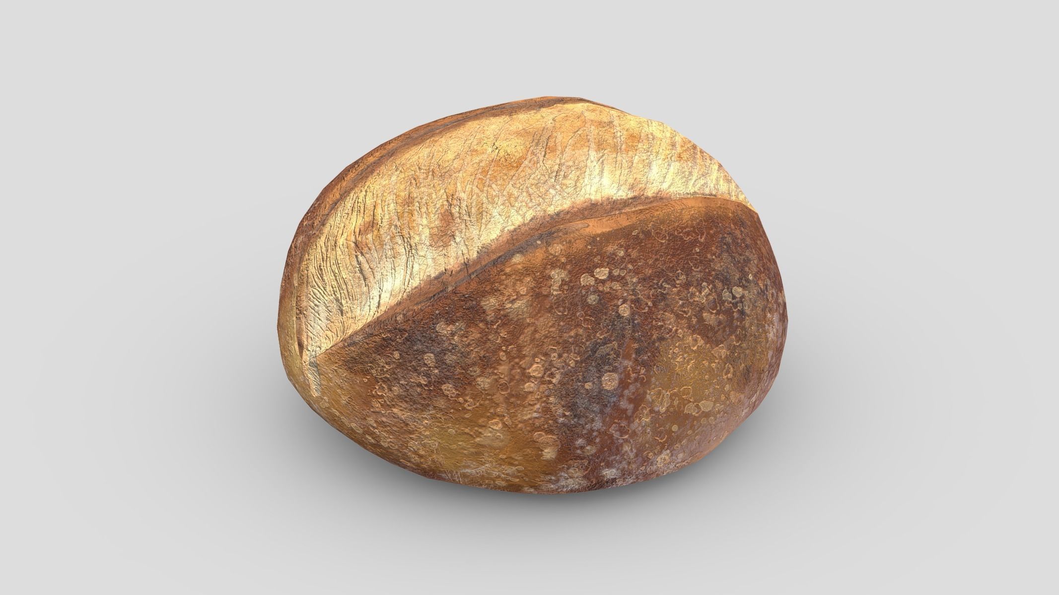 Supermarket Bread 03 Low Poly PBR Realistic Low-poly 3D model_9