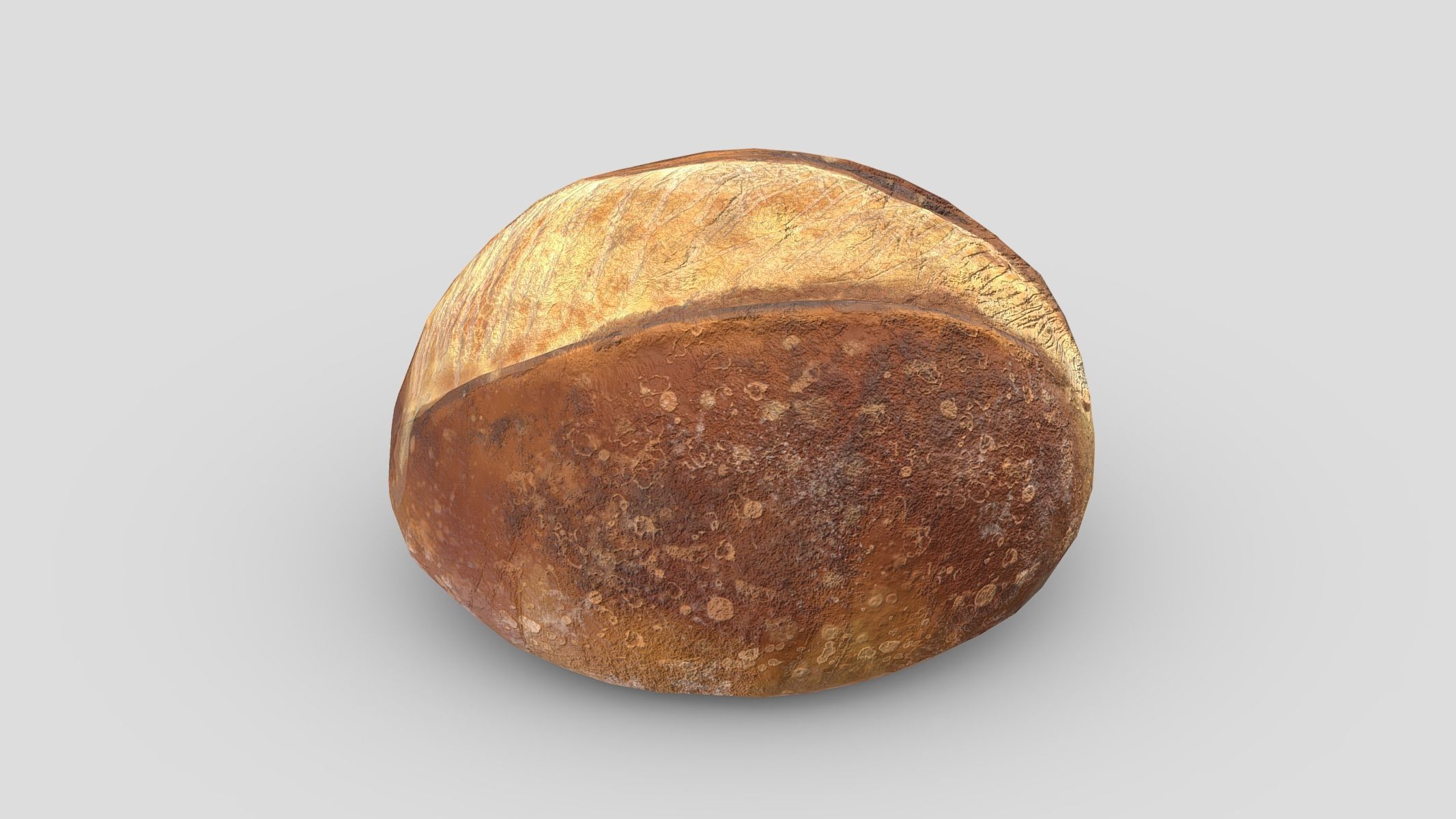 Supermarket Bread 03 Low Poly PBR Realistic Low-poly 3D model_6