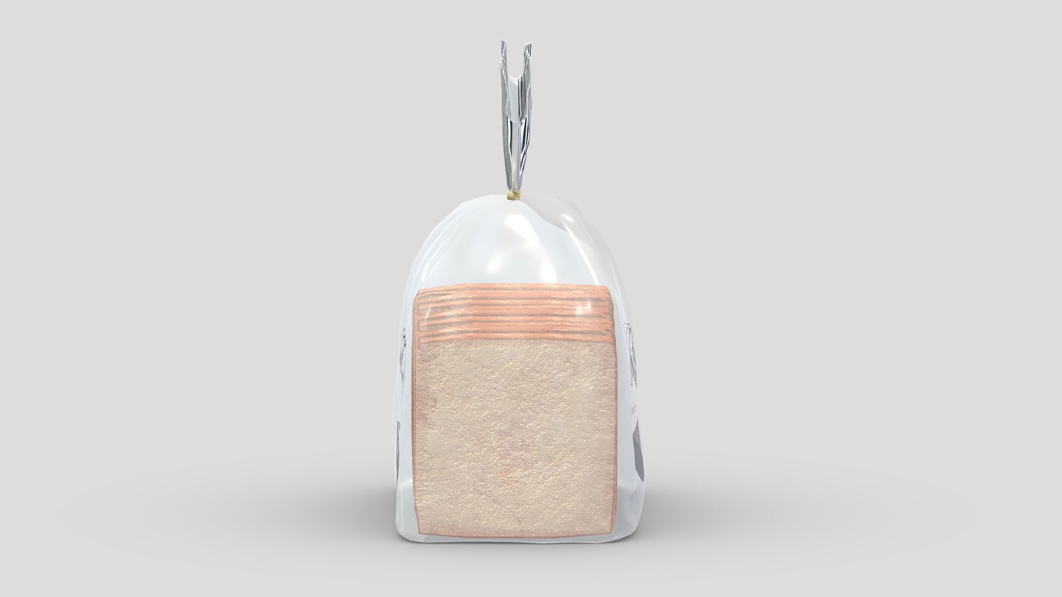 Supermarket Bread 05 Low Poly PBR Realistic Low-poly 3D model_3