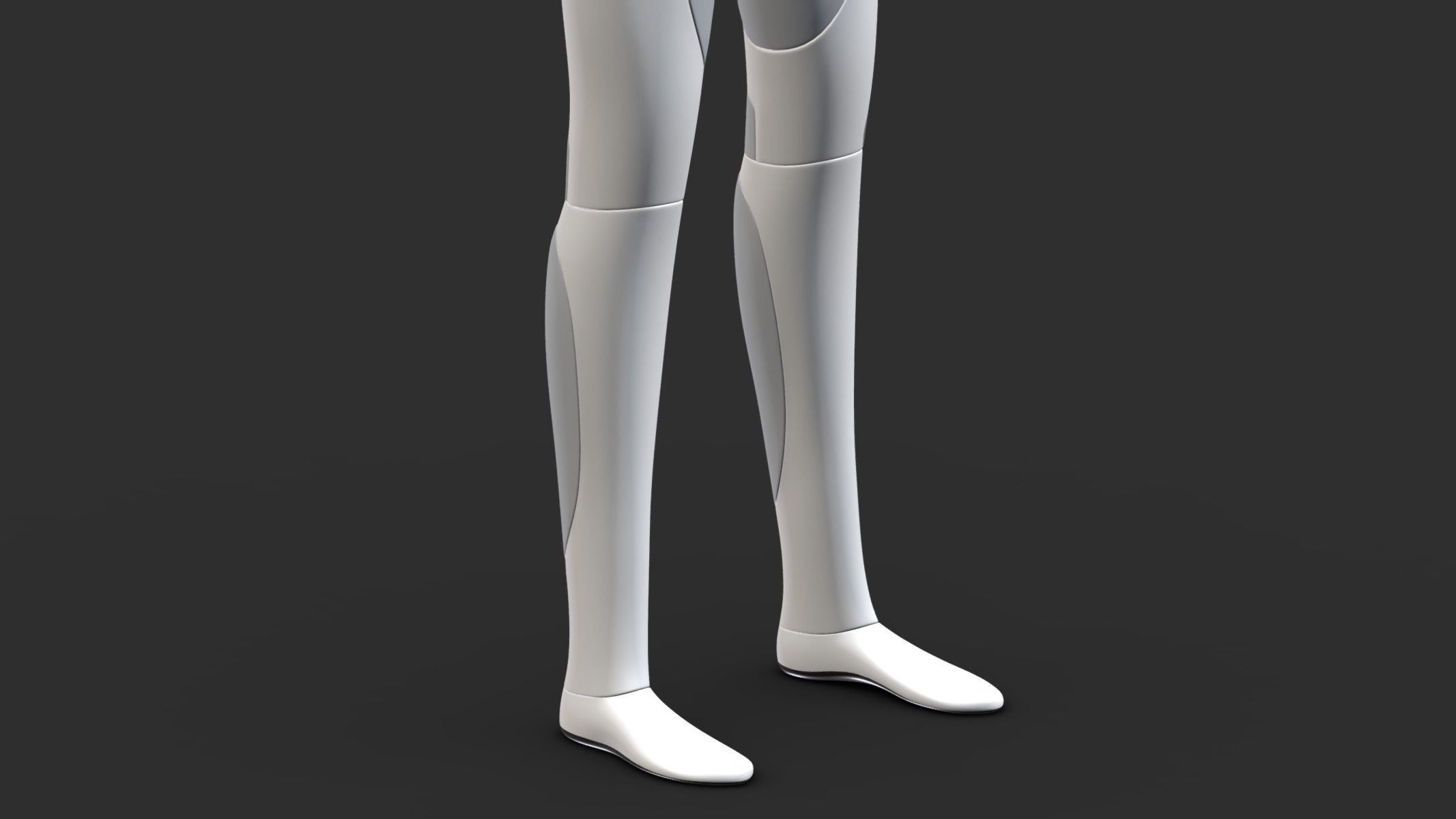 Tesla Optimus PBR Realistic Low-poly 3D model_2